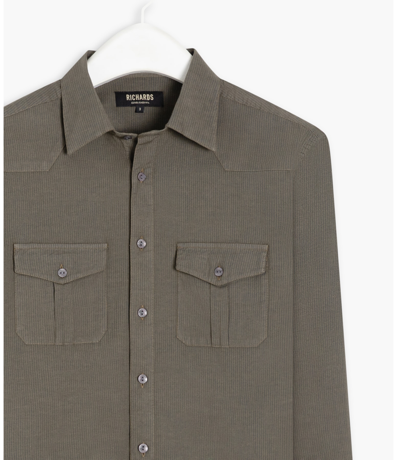  Camisa Matteo Ml Tabaco