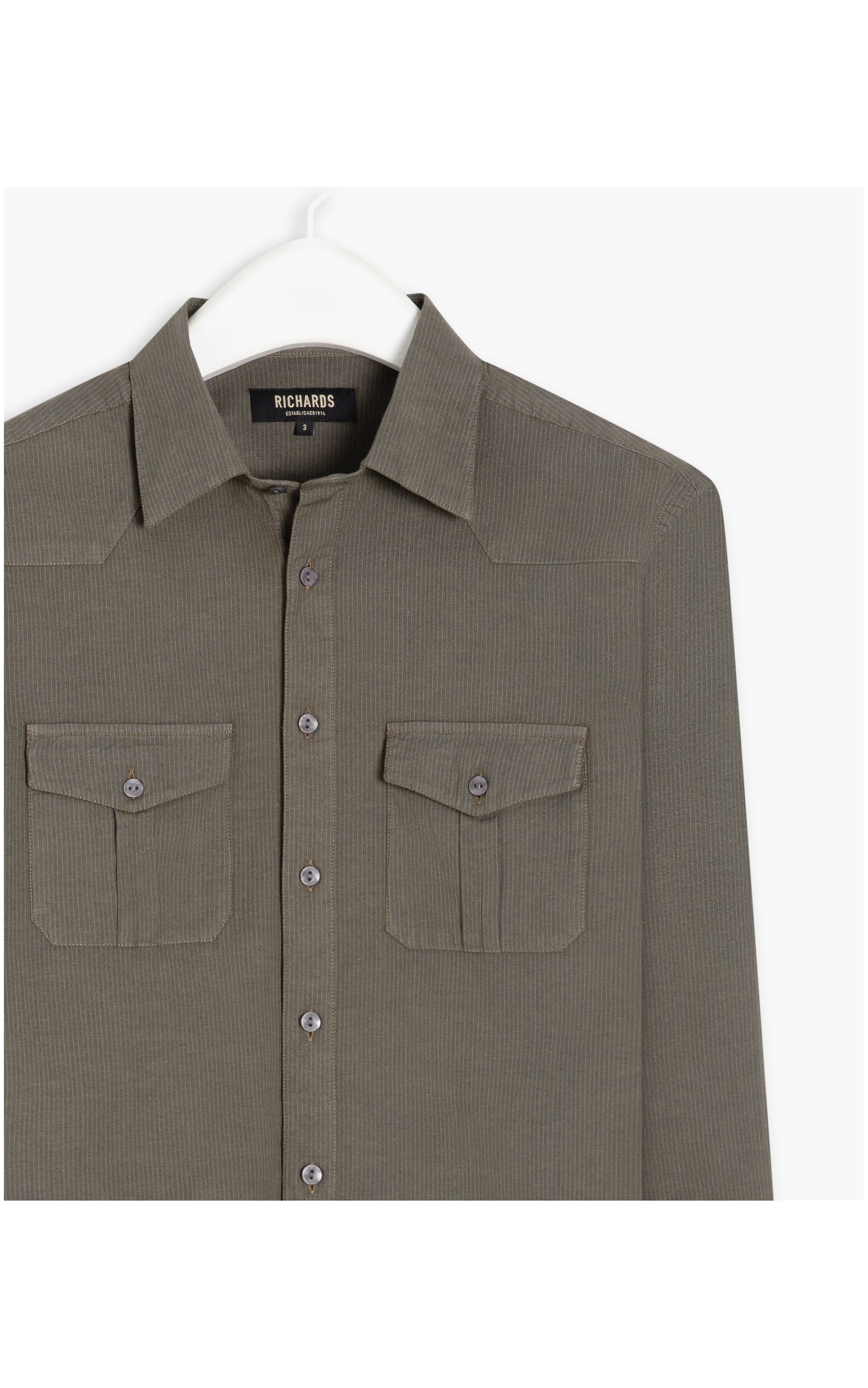  Camisa Matteo Ml Tabaco