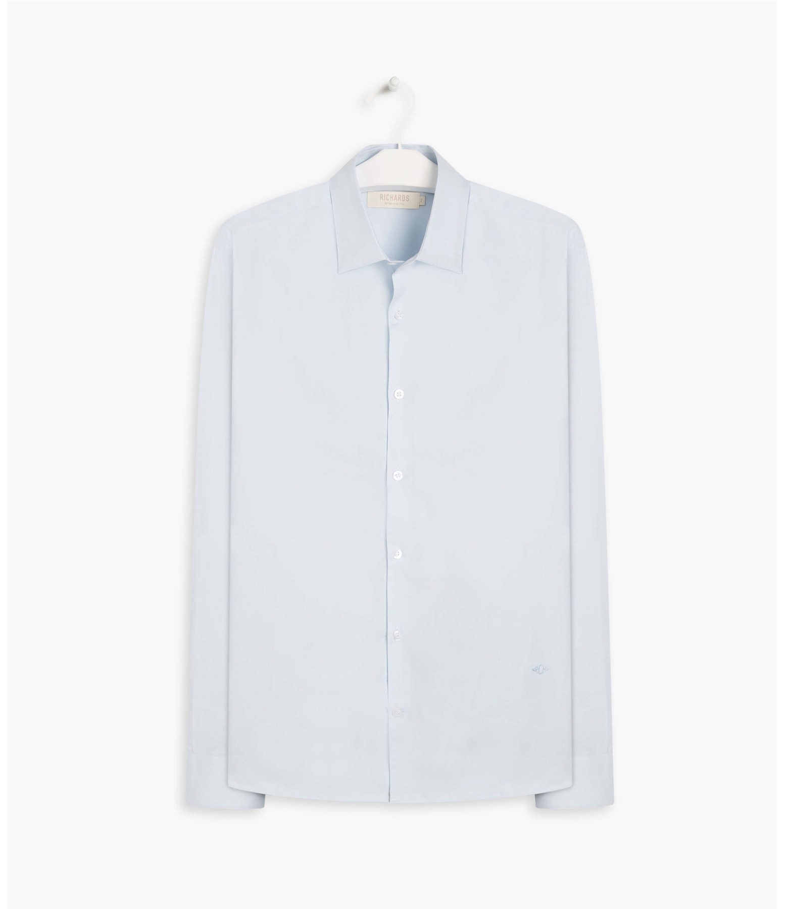 Camisa Mazini Lisa Ml Azul Claro