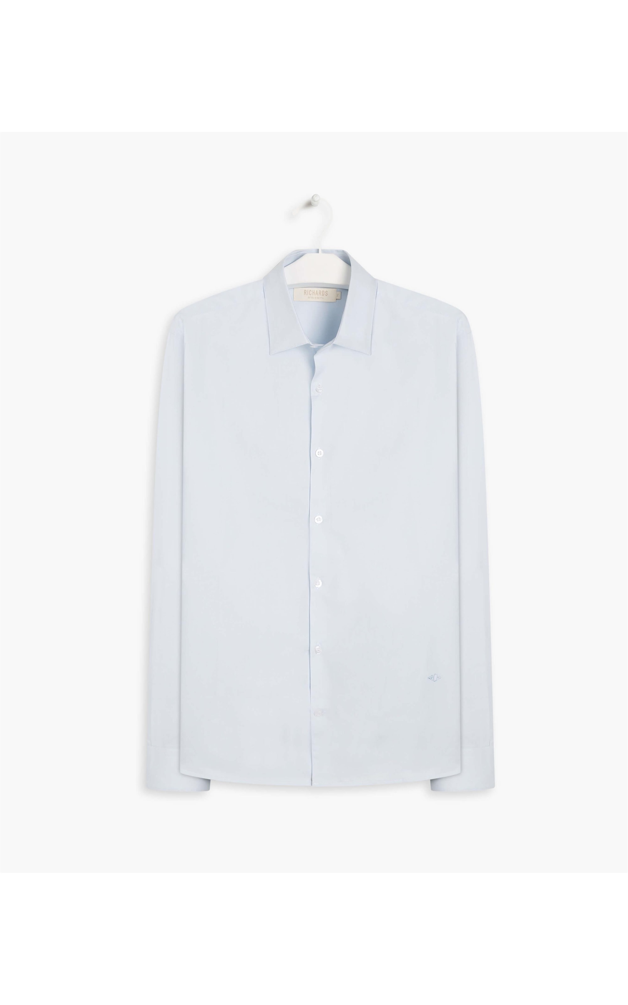 Camisa Mazini Lisa Ml Azul Claro