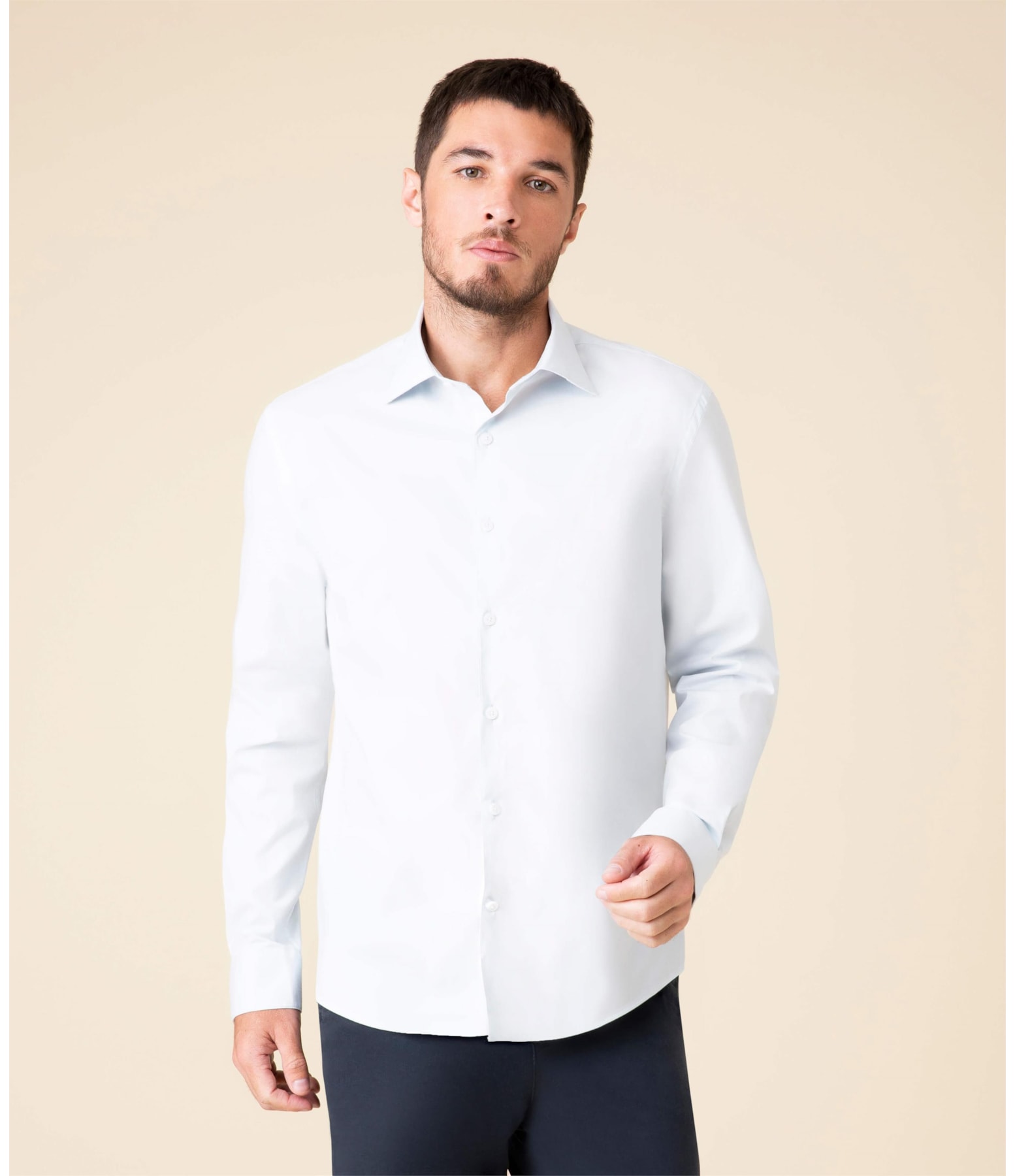 Camisa Mazini Lisa Ml Azul Claro