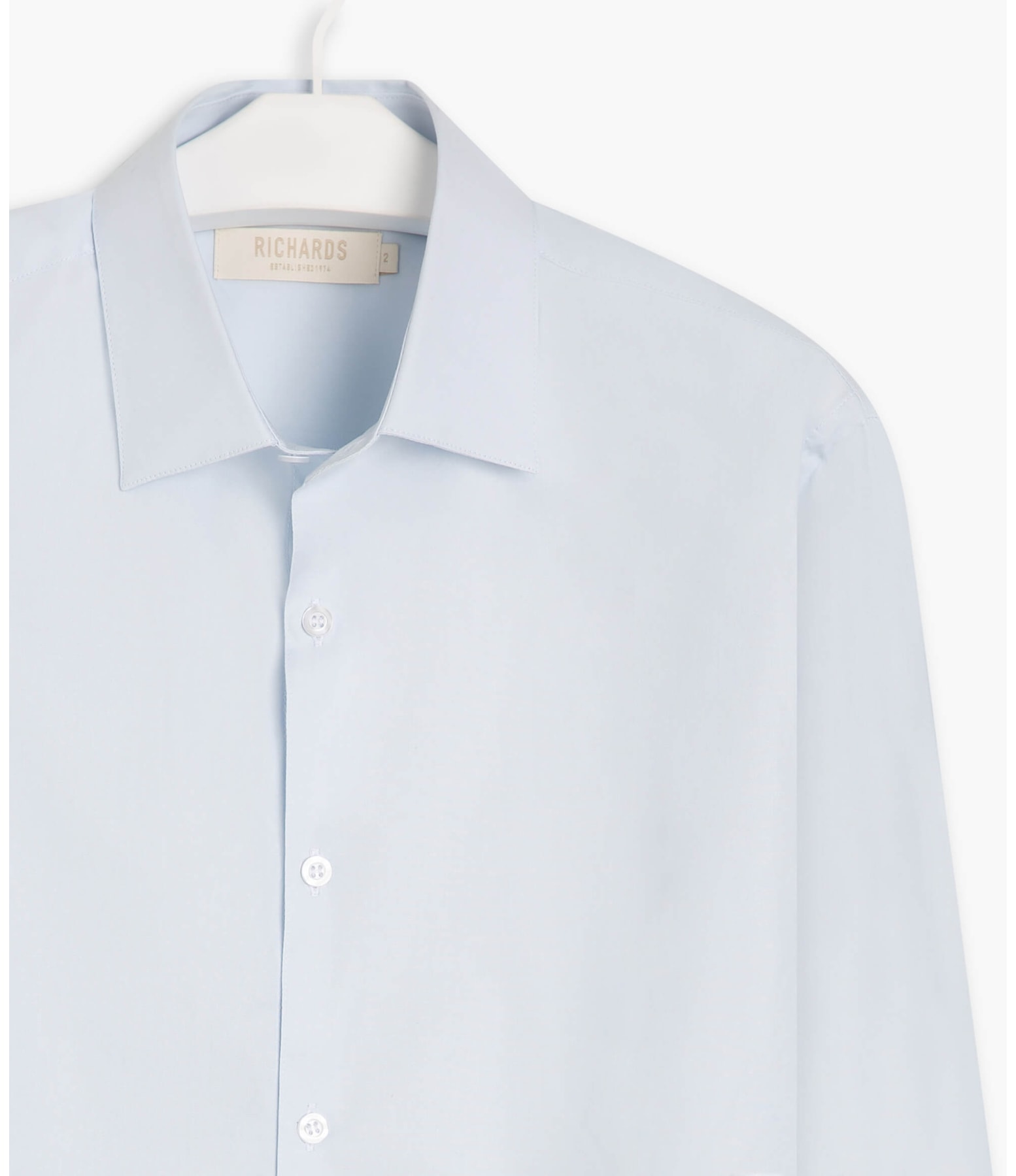 Camisa Mazini Lisa Ml Azul Claro
