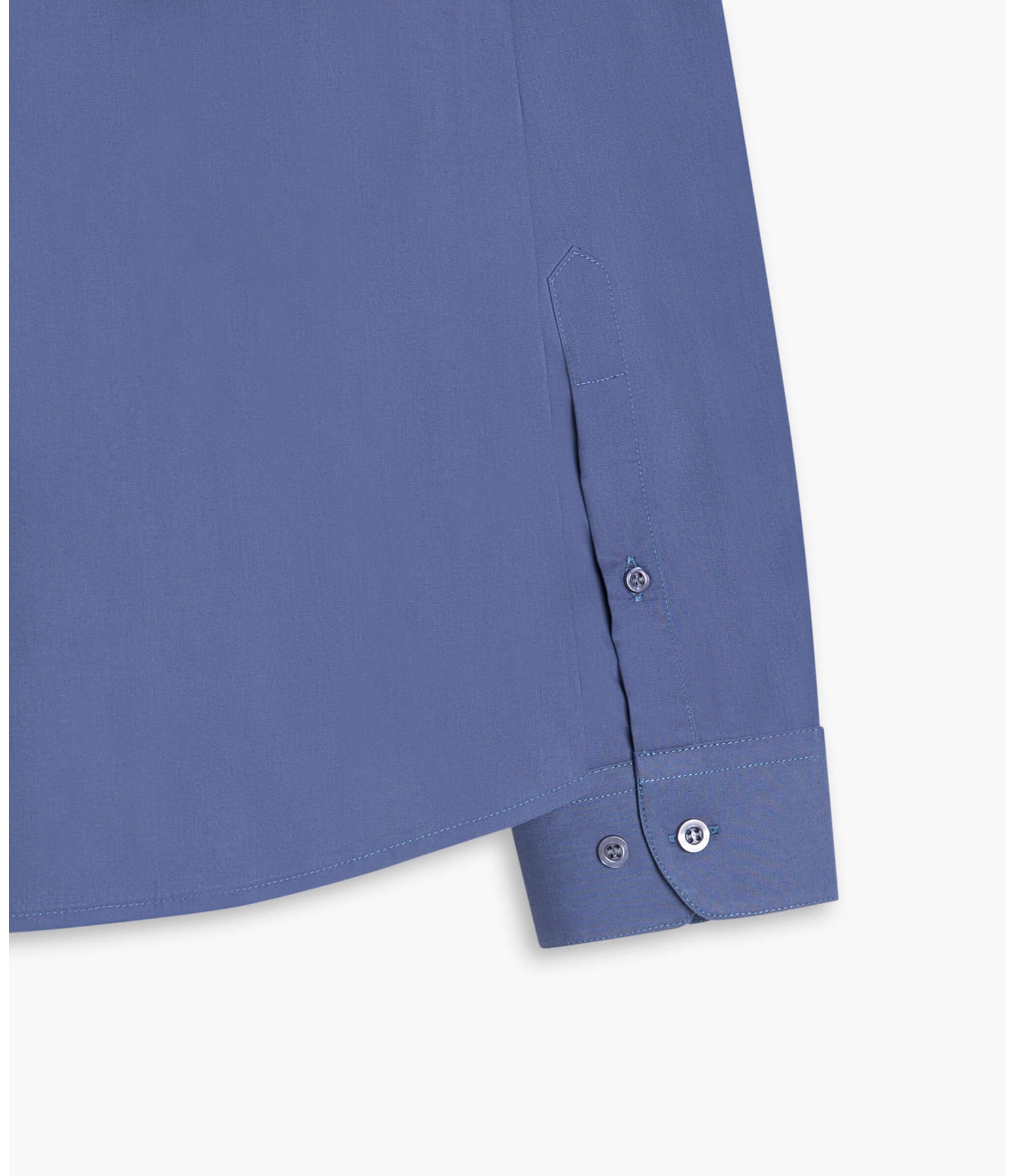 Camisa Mazzini Ml Azul Seco