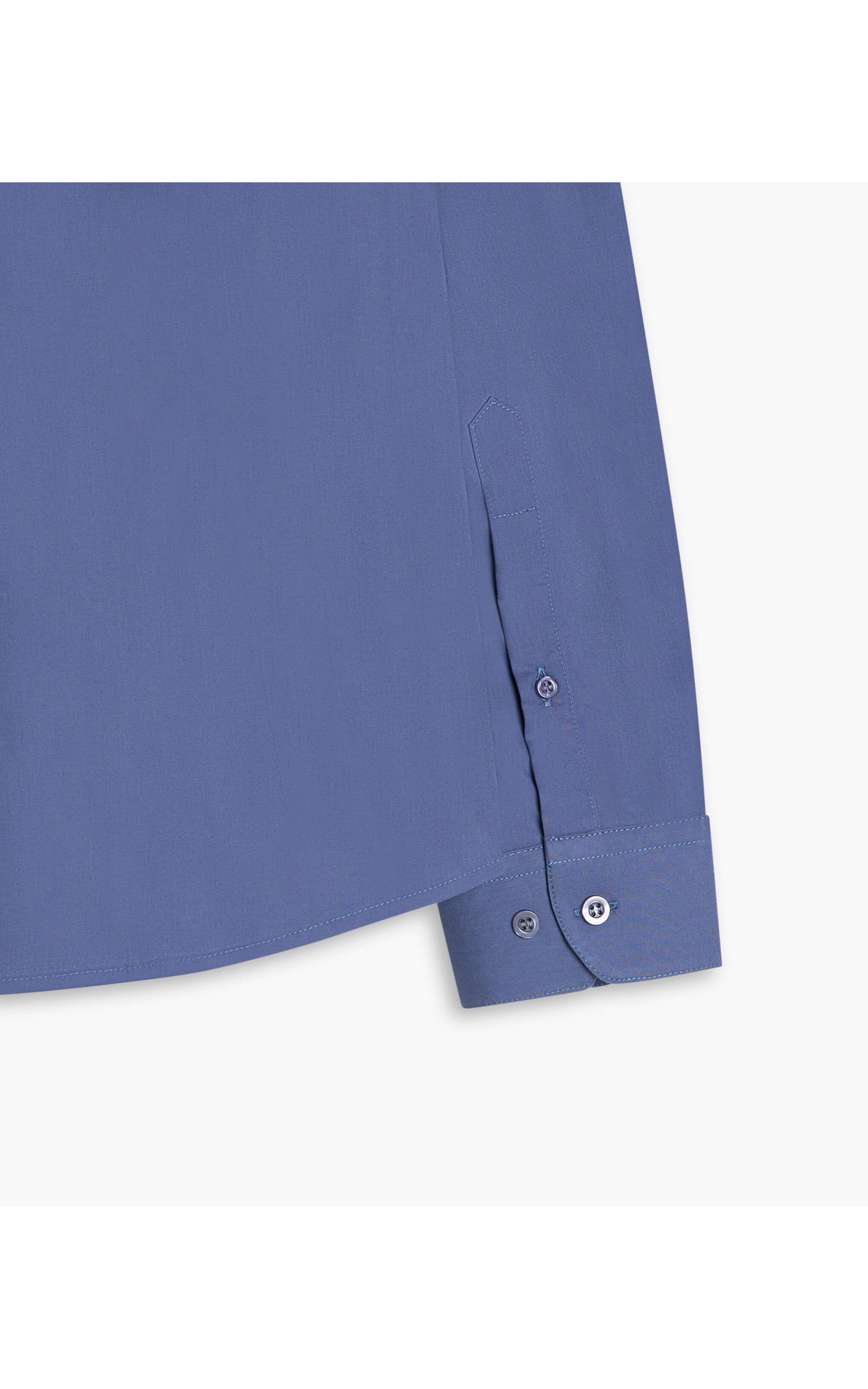Camisa Mazzini Ml Azul Seco