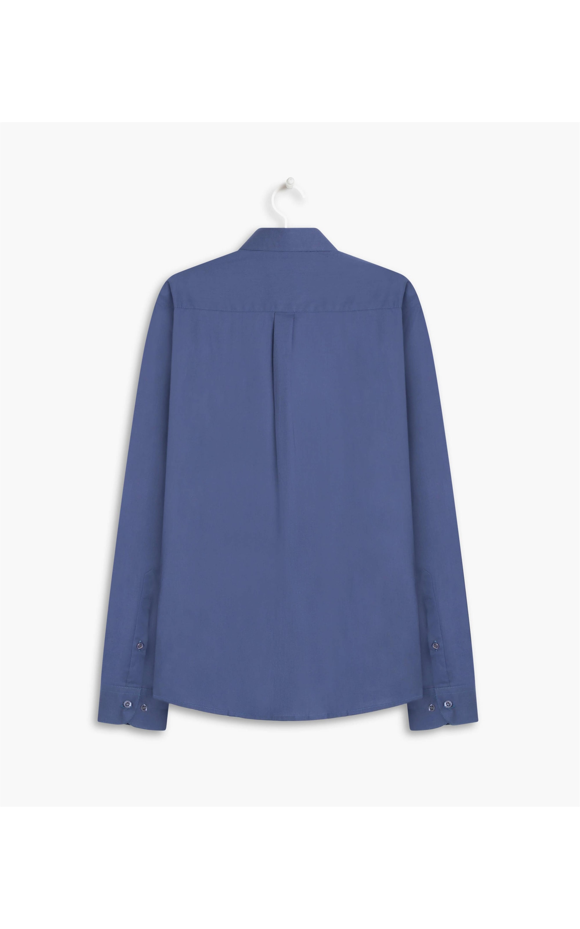 Camisa Mazzini Ml Azul Seco