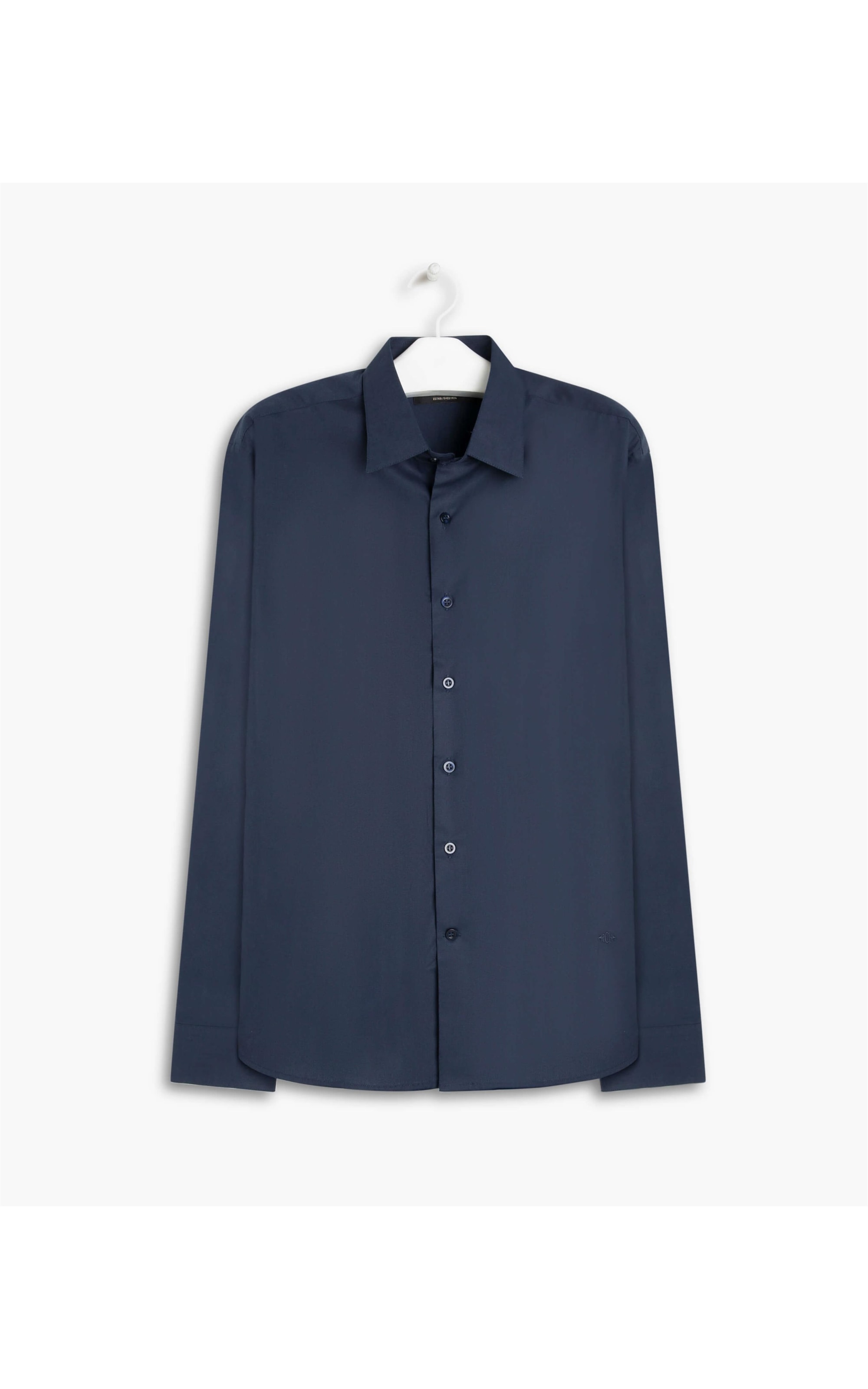 Camisa Mazzini Ml Dark Navy
