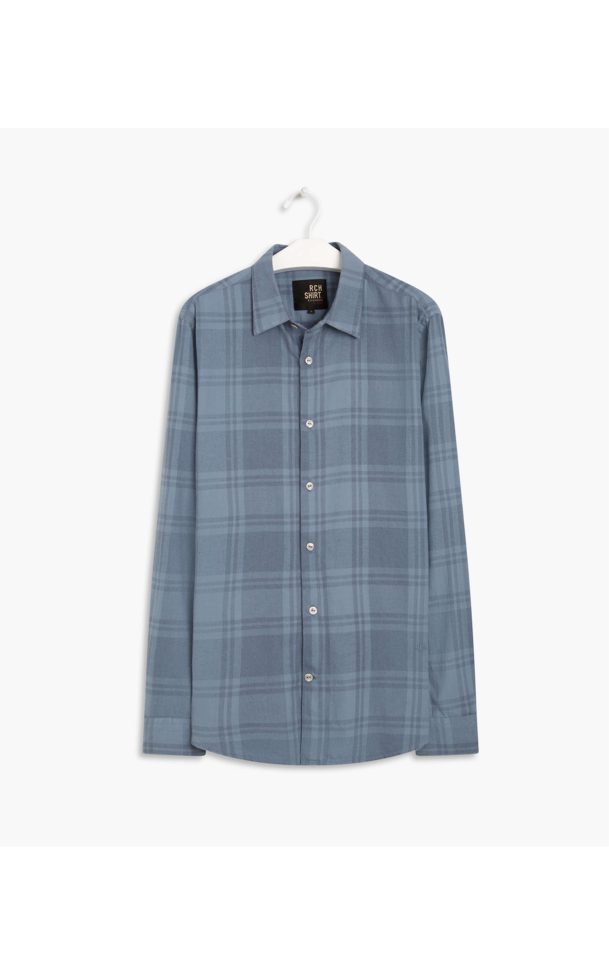 Camisa Miller Flanela Xadrez Marinho