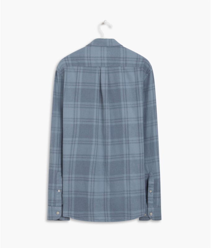 Camisa Miller Flanela Xadrez Marinho