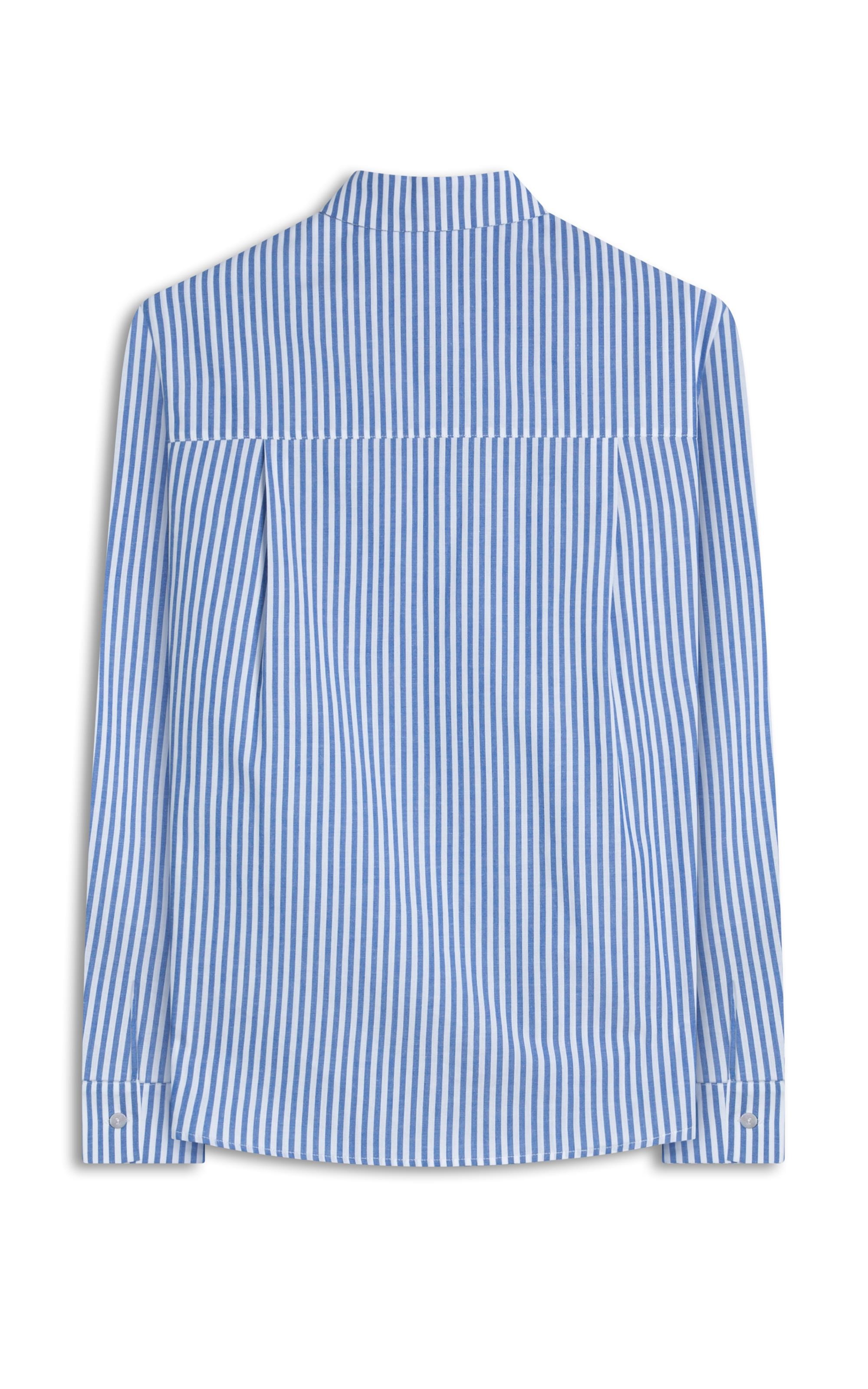 Camisa Miller Stripe Cotton Azul Bic