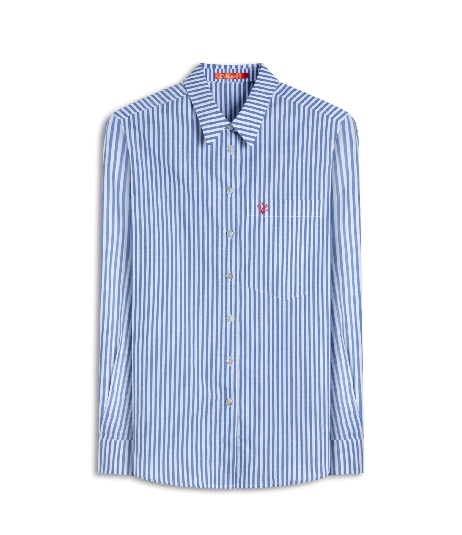 Camisa Miller Stripe Cotton Azul Bic