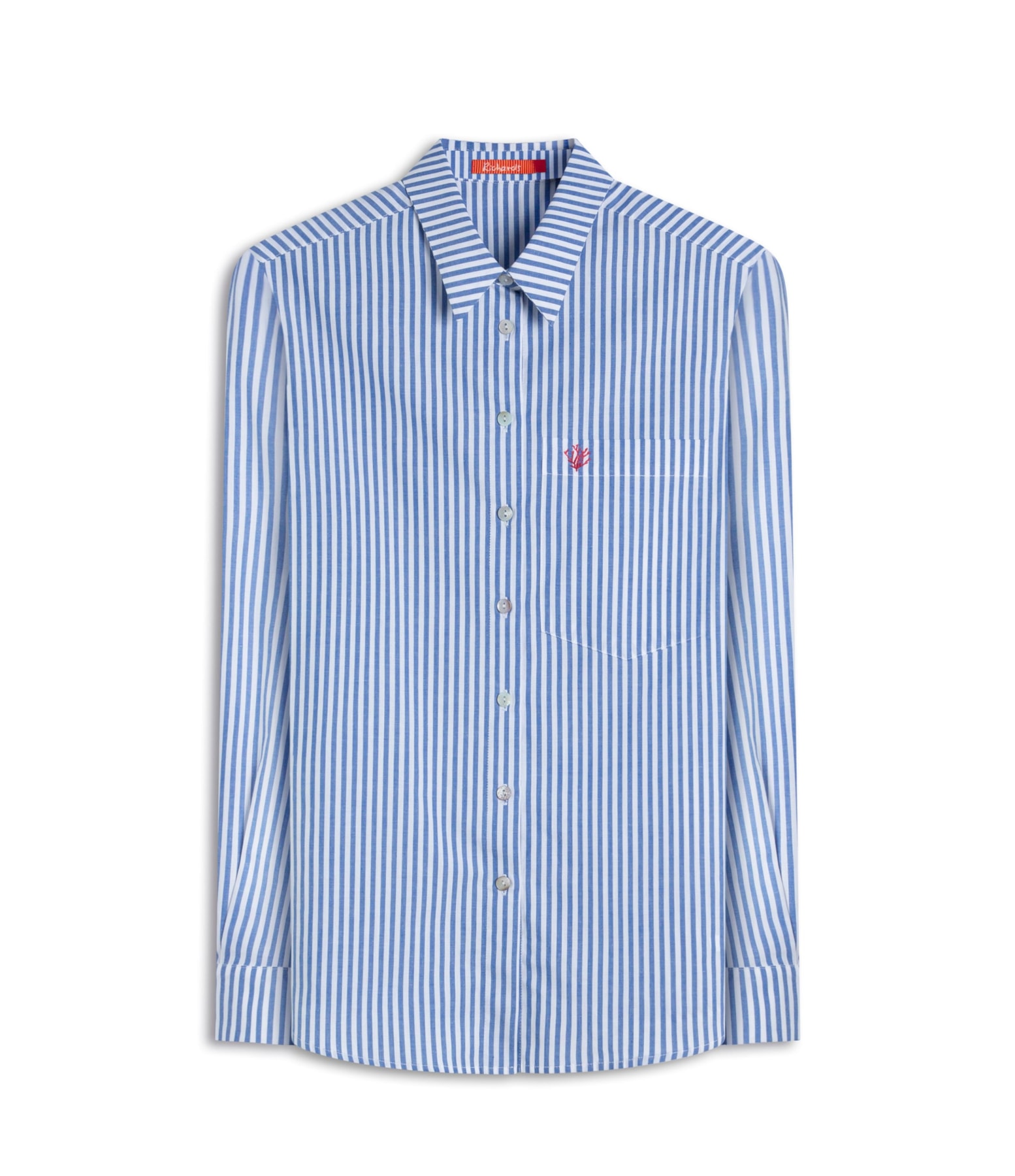 Camisa Miller Stripe Cotton Azul Bic