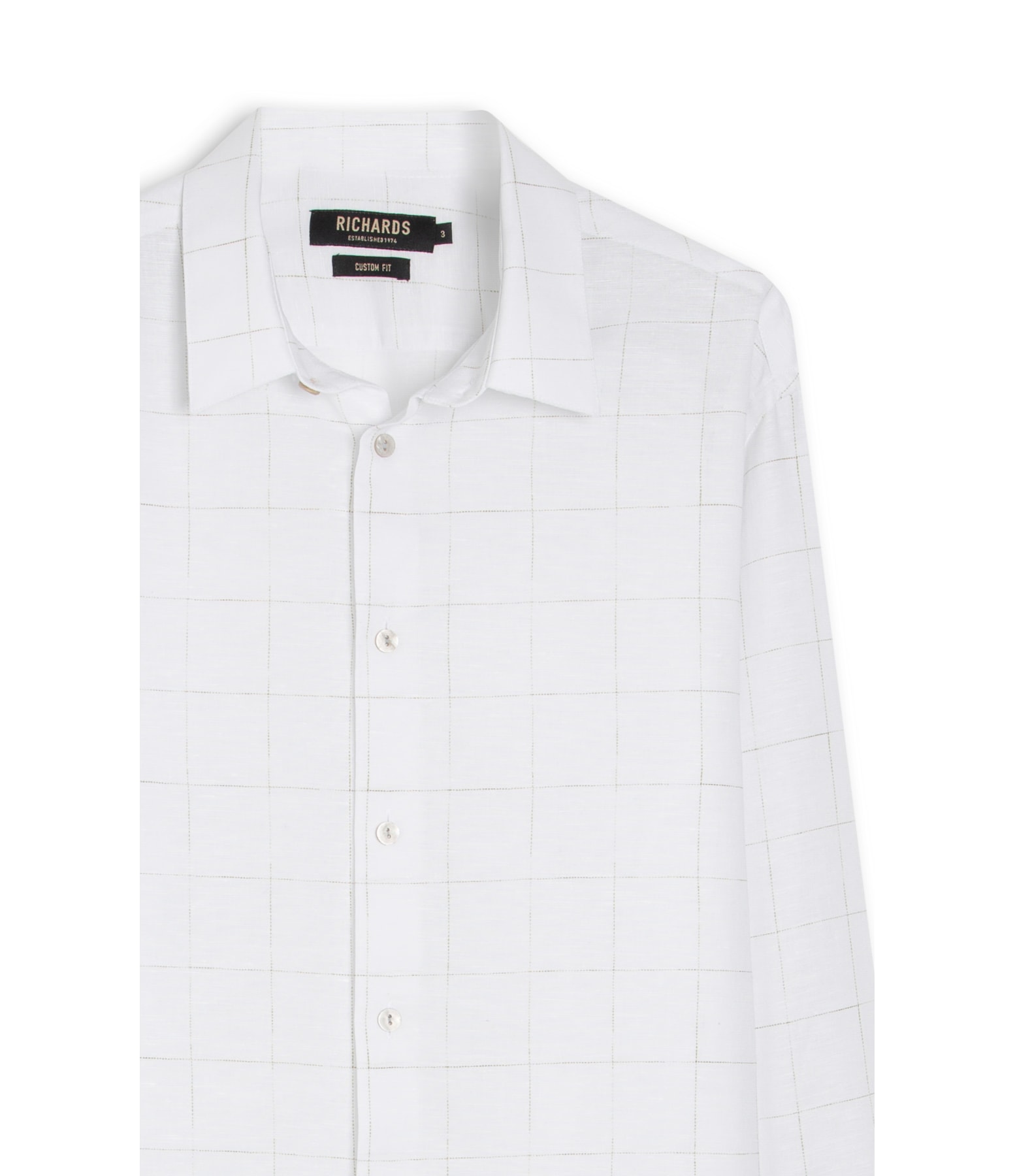 Camisa Mônaco Linho Blend Caqui