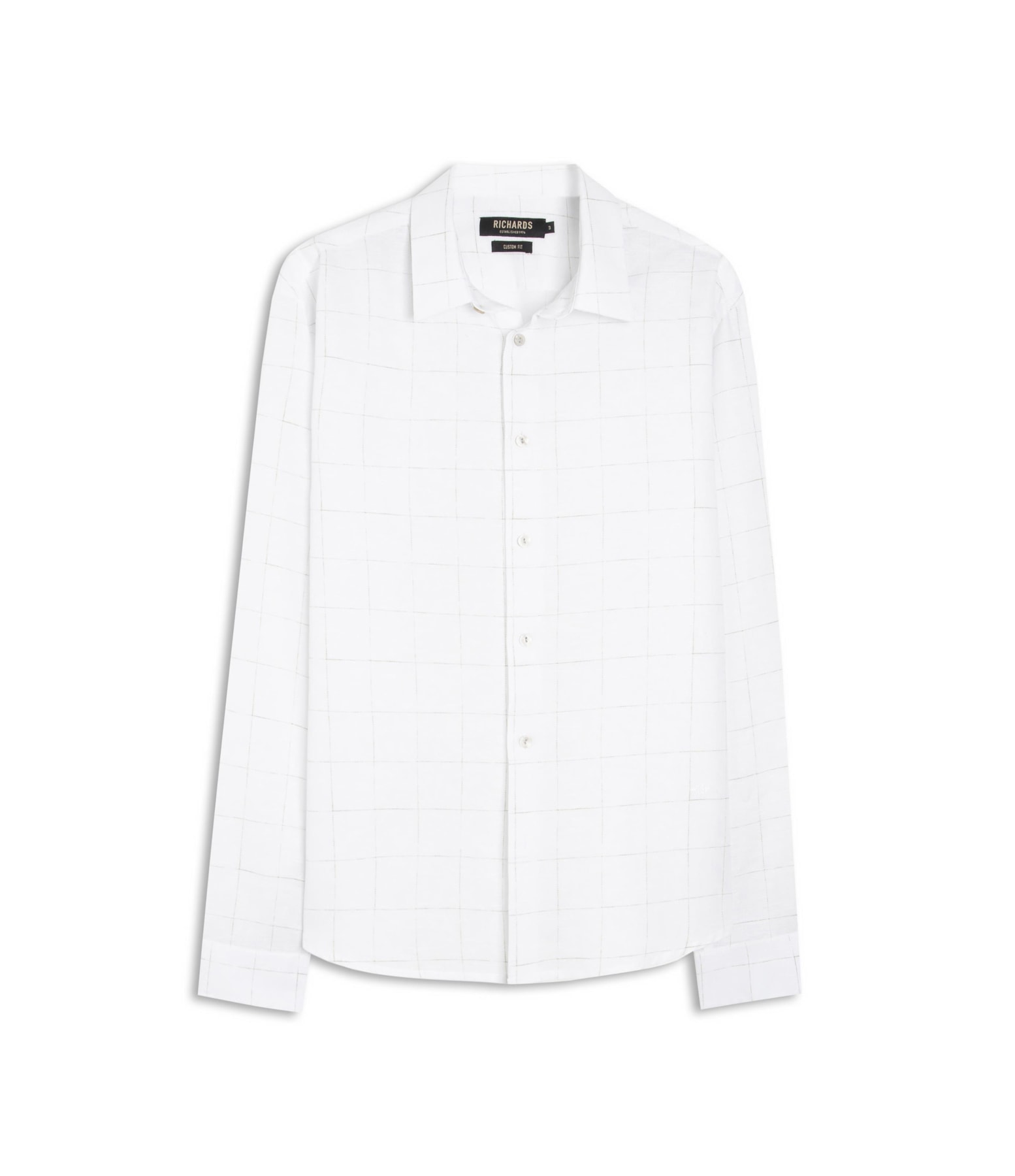 Camisa Mônaco Xadrez Caqui