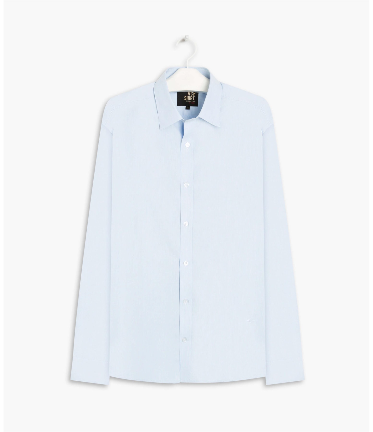 Camisa Mozart Sables Ml Azul Bic