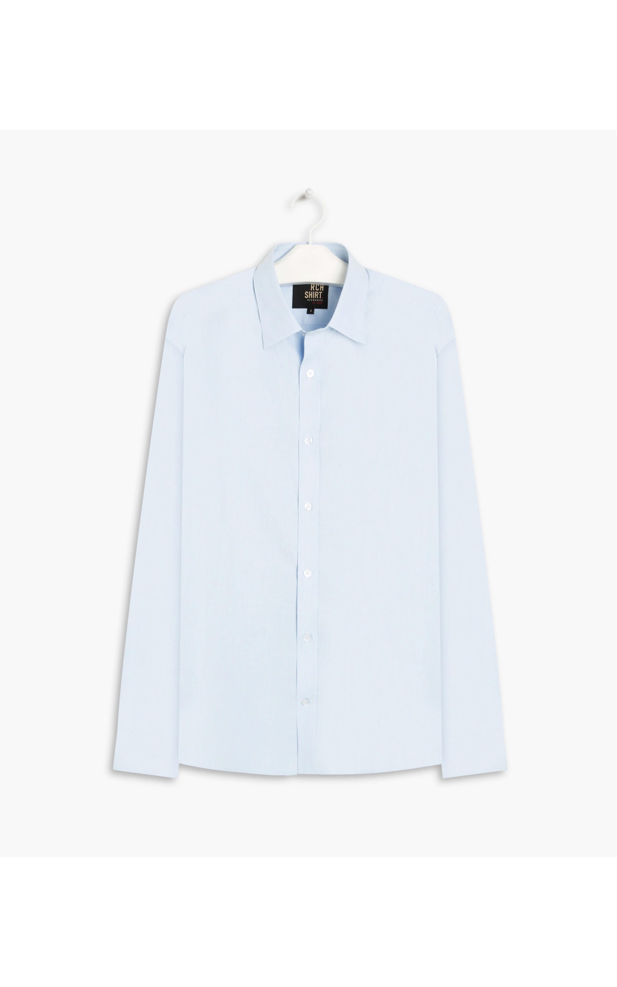 Camisa Mozart Sables Ml Azul Bic
