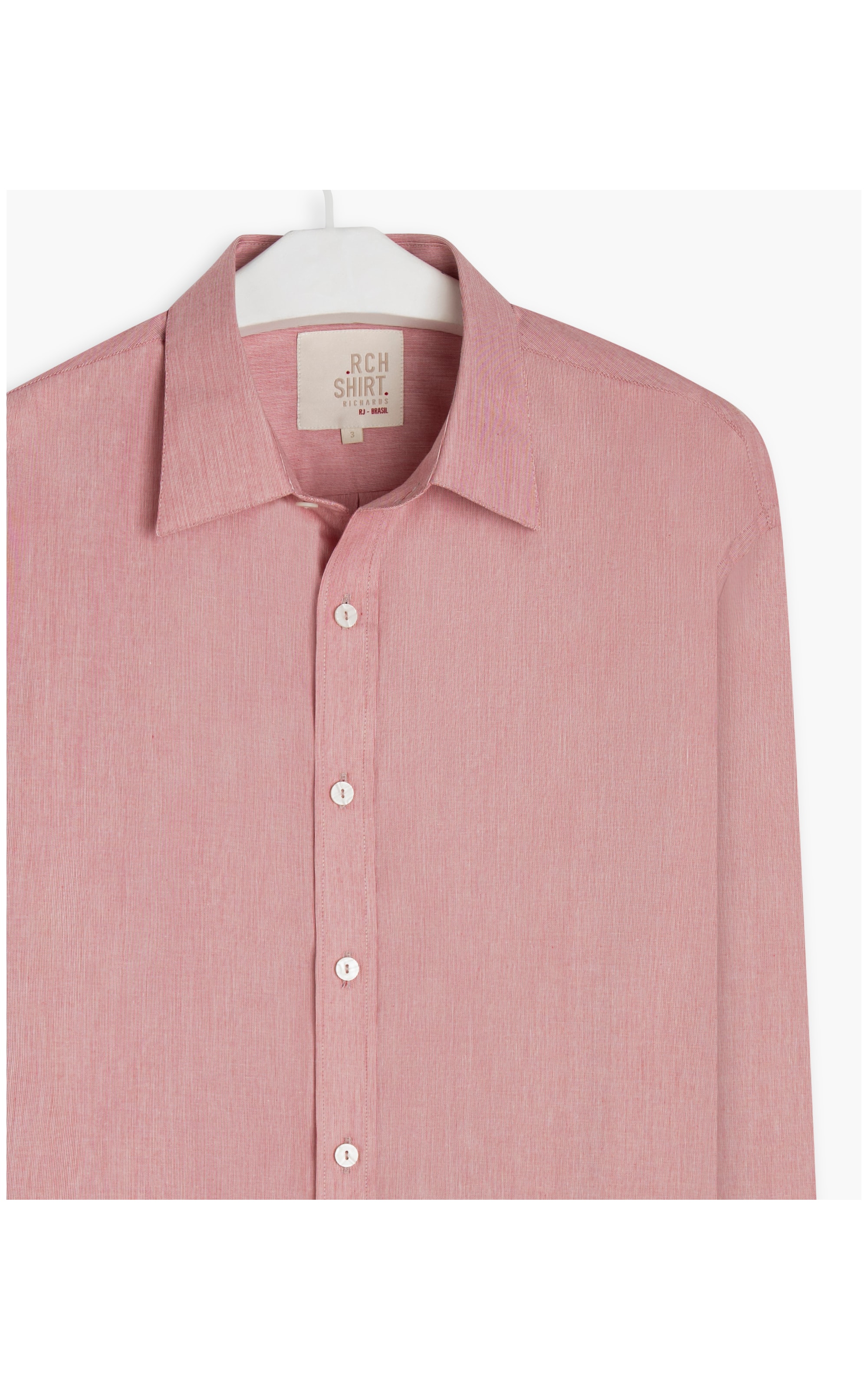 Camisa Mozart Sables Ml Vermelho