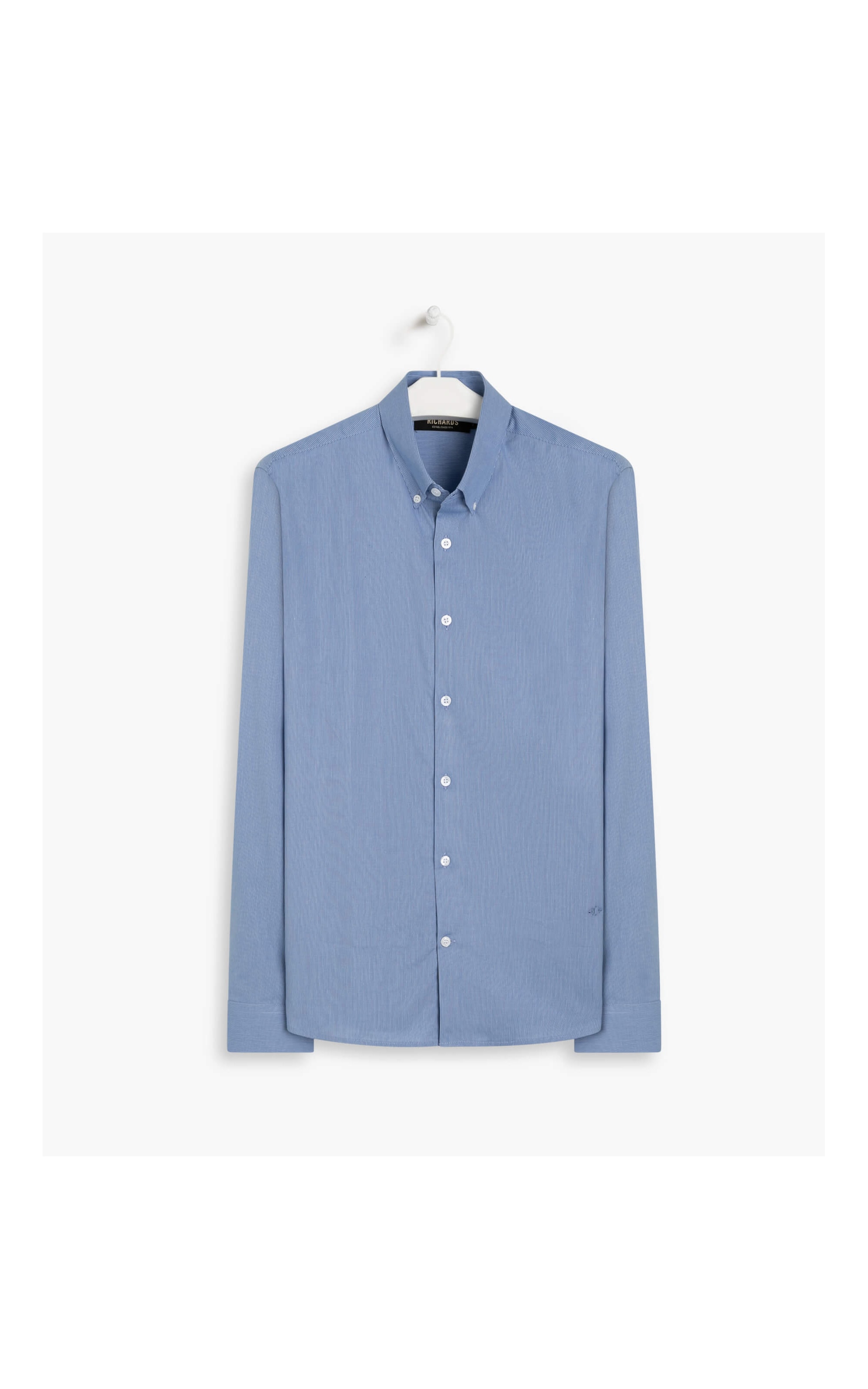 Camisa Murilo Traveller Ft Listrado Ml Marinho