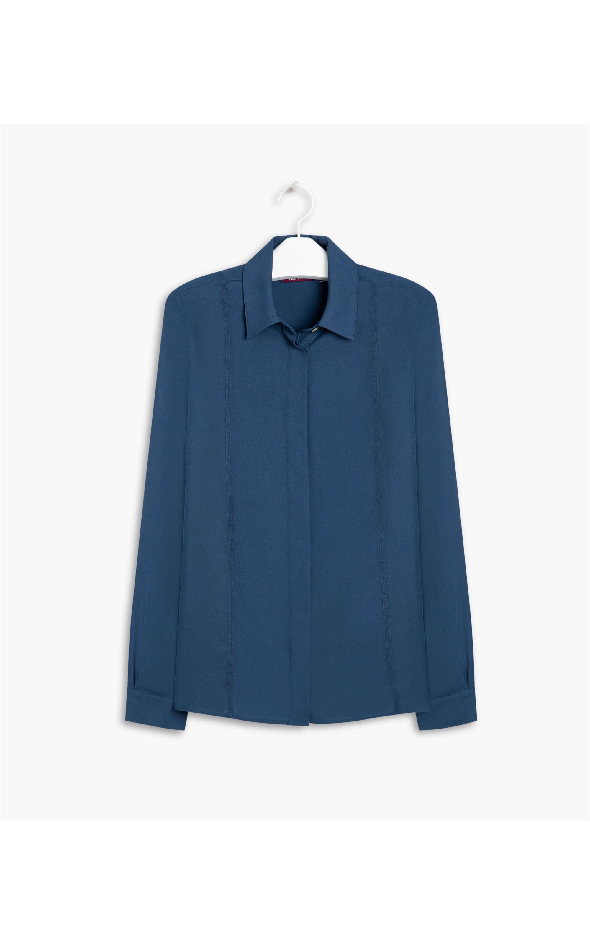 Camisa Nabi Lisa Azul Seco