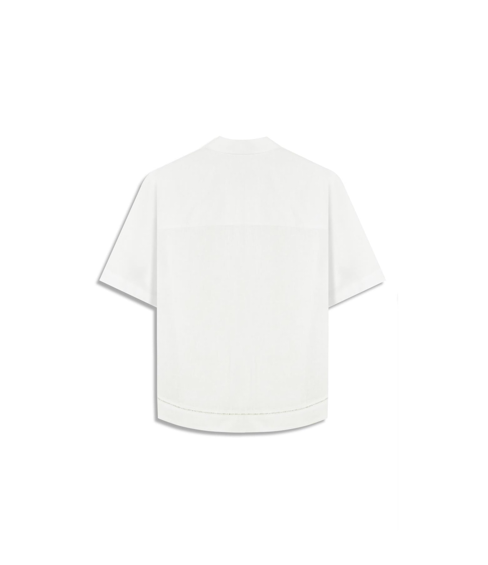 Camisa Nanda Linho Blend Branco