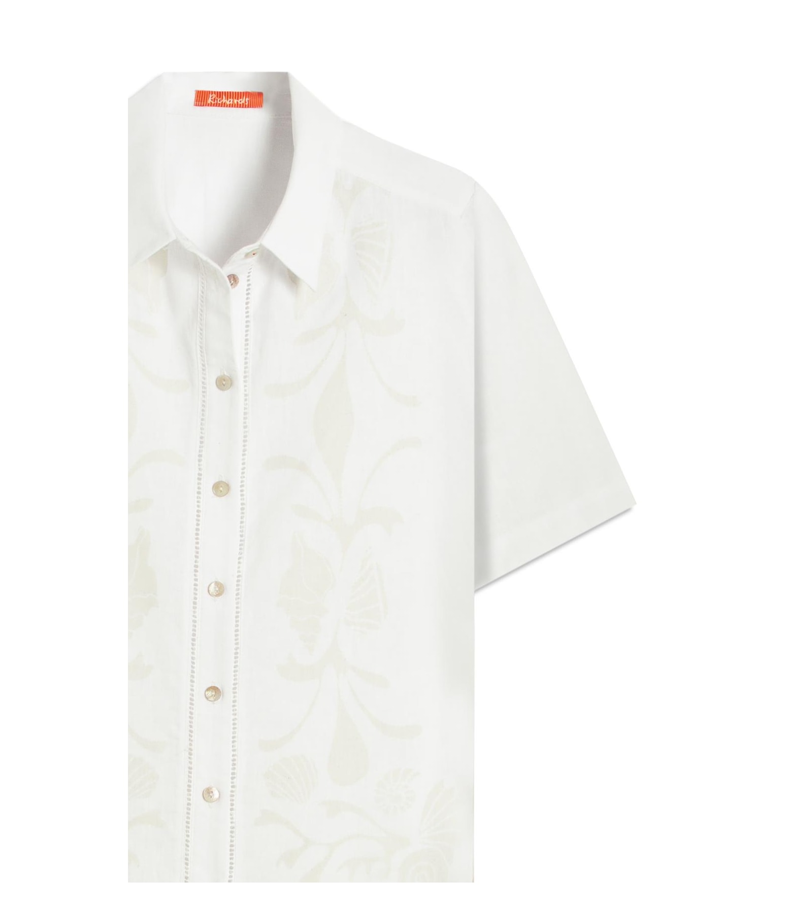 Camisa Nanda Linho Blend Branco