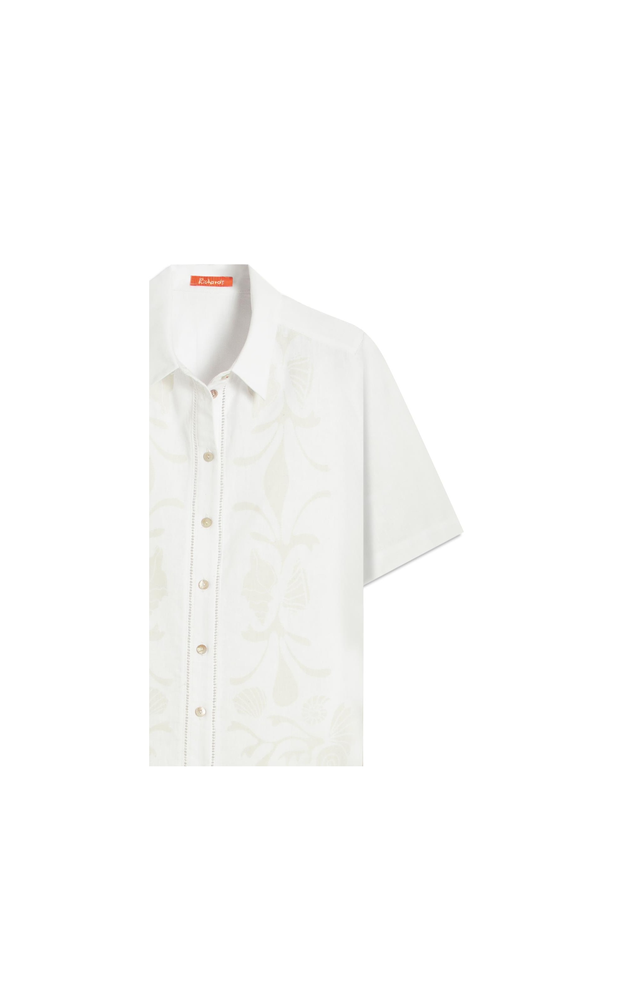 Camisa Nanda Linho Blend Branco