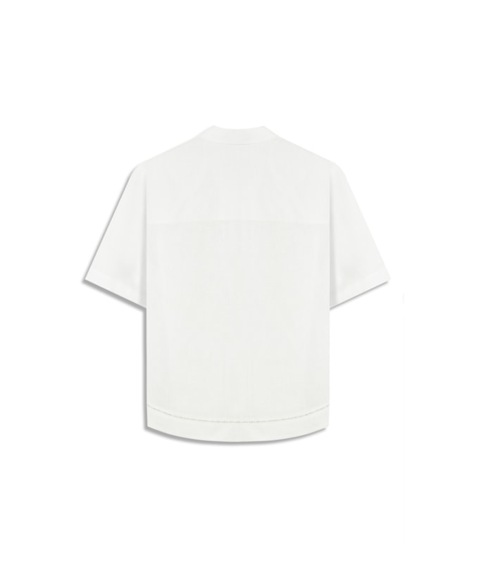 Camisa Nanda Linho Blend Branco