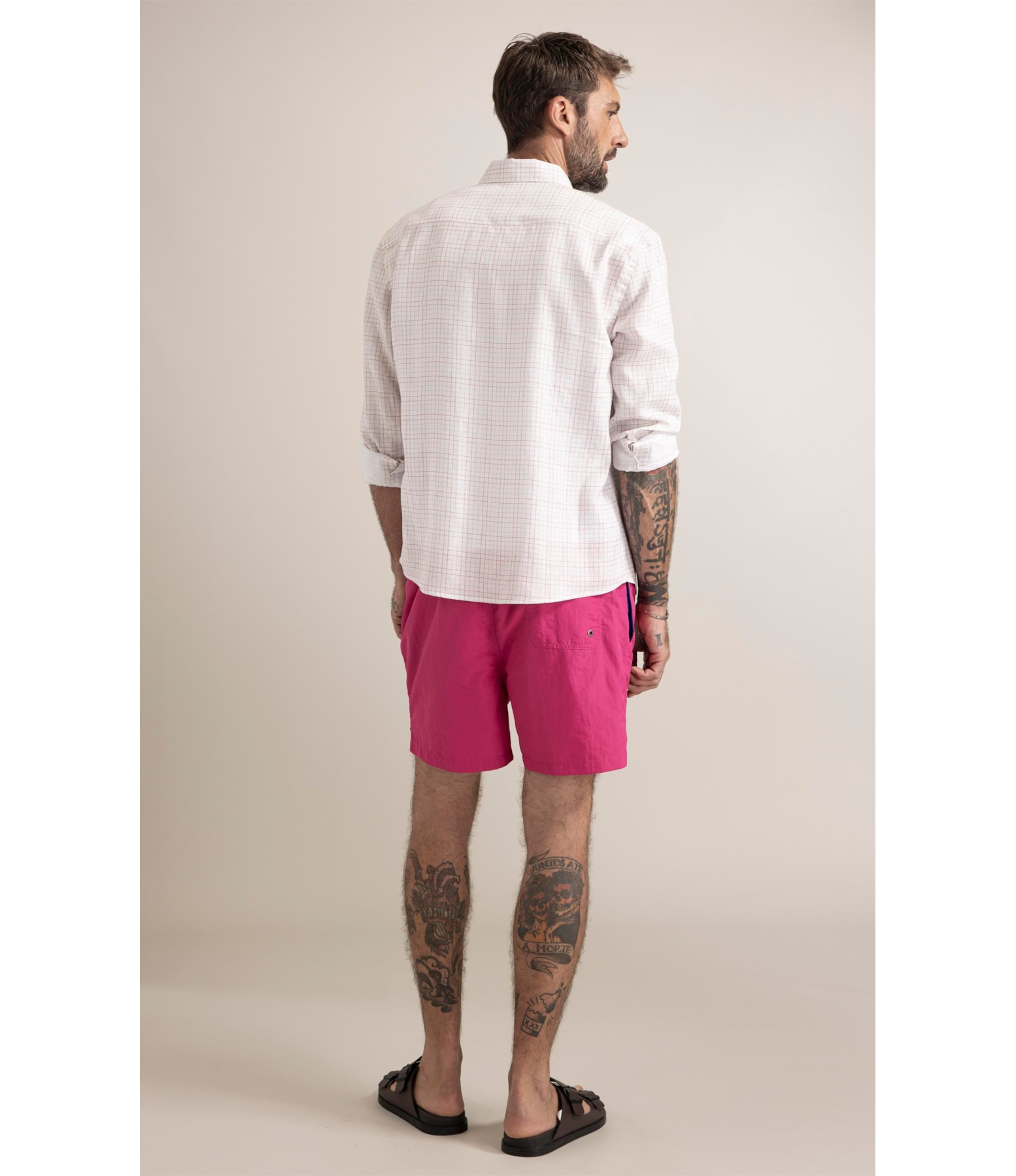 Camisa Nice Linho Blend Rose
