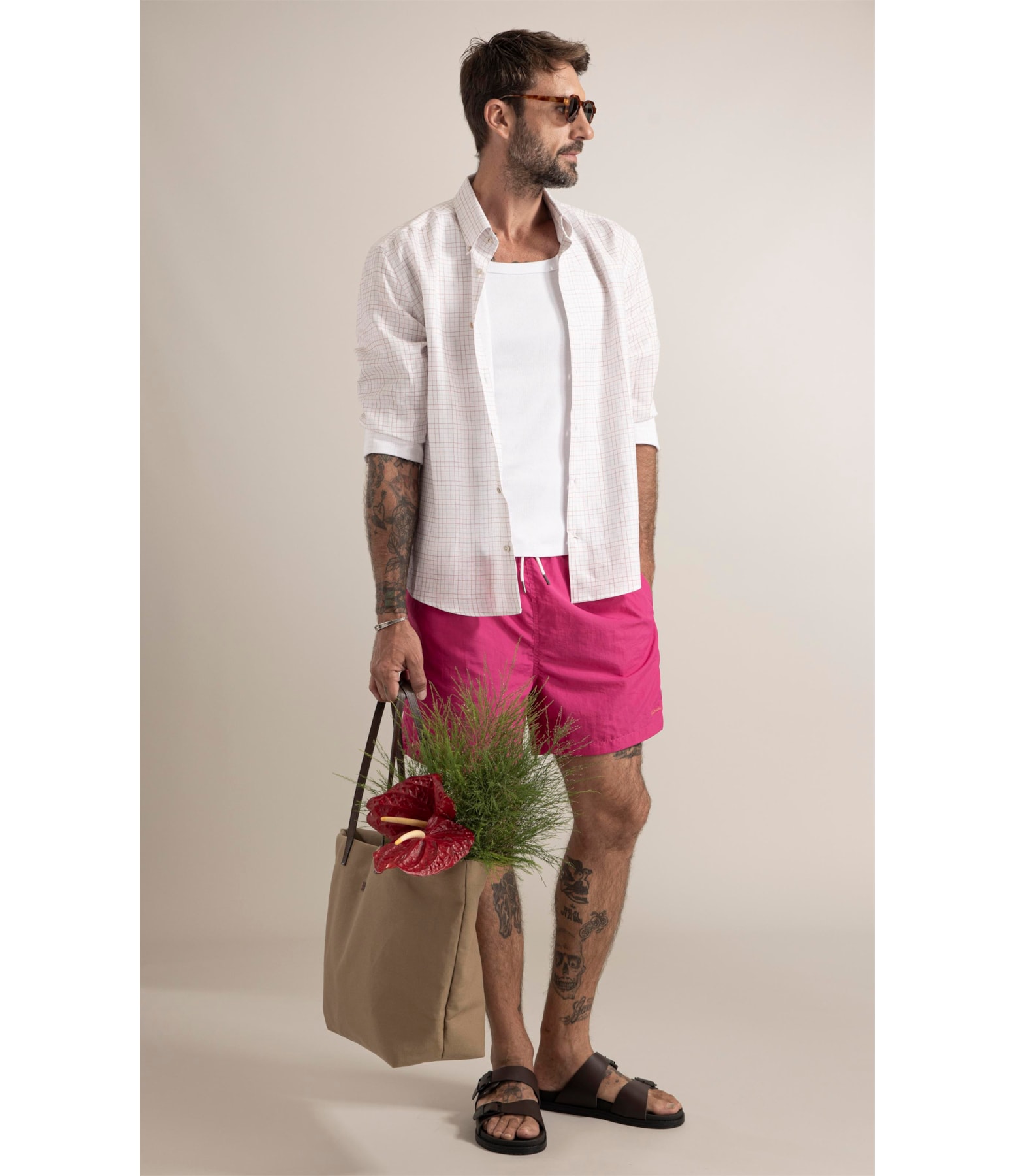 Camisa Nice Linho Blend Rose