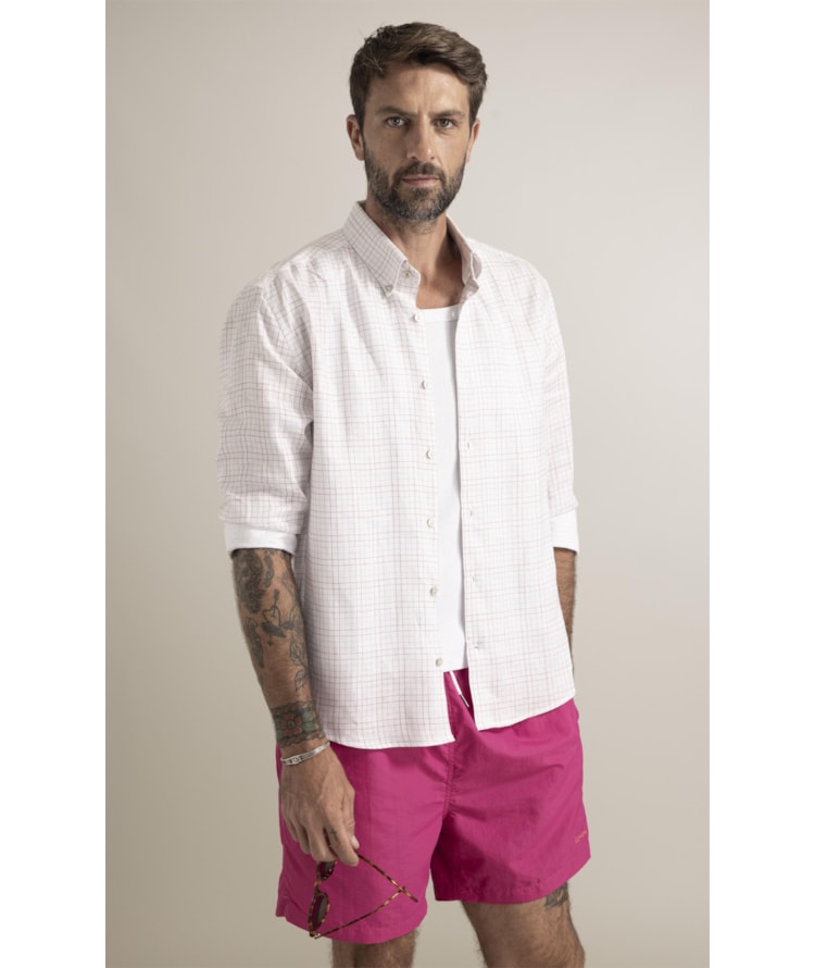 Camisa Nice Xadrez  Cf Telha
