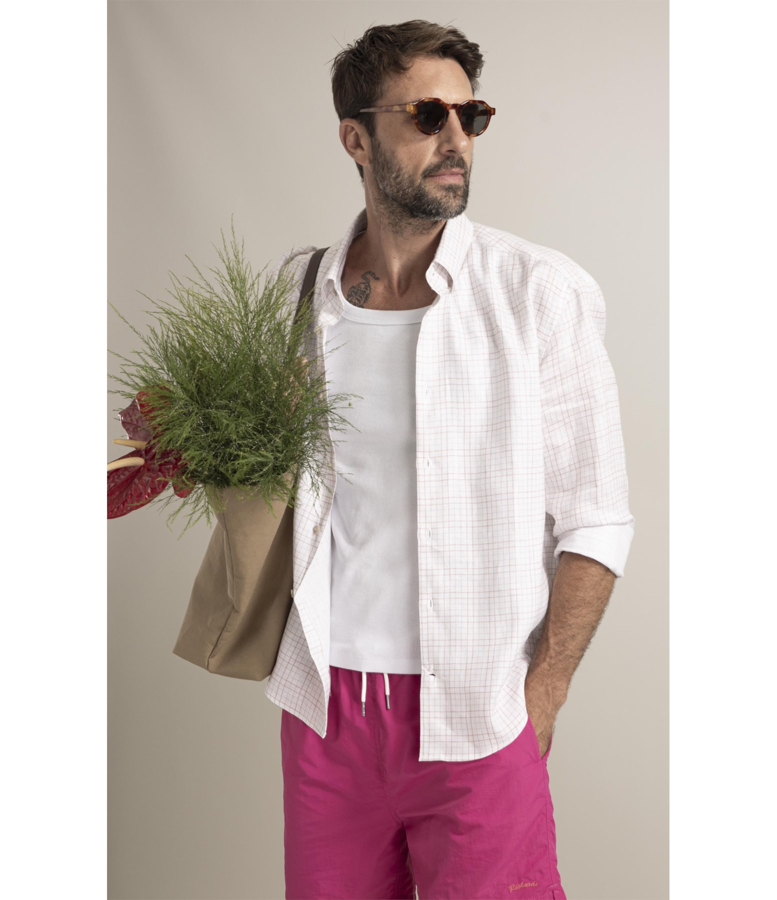 Camisa Nice Xadrez  Cf Telha