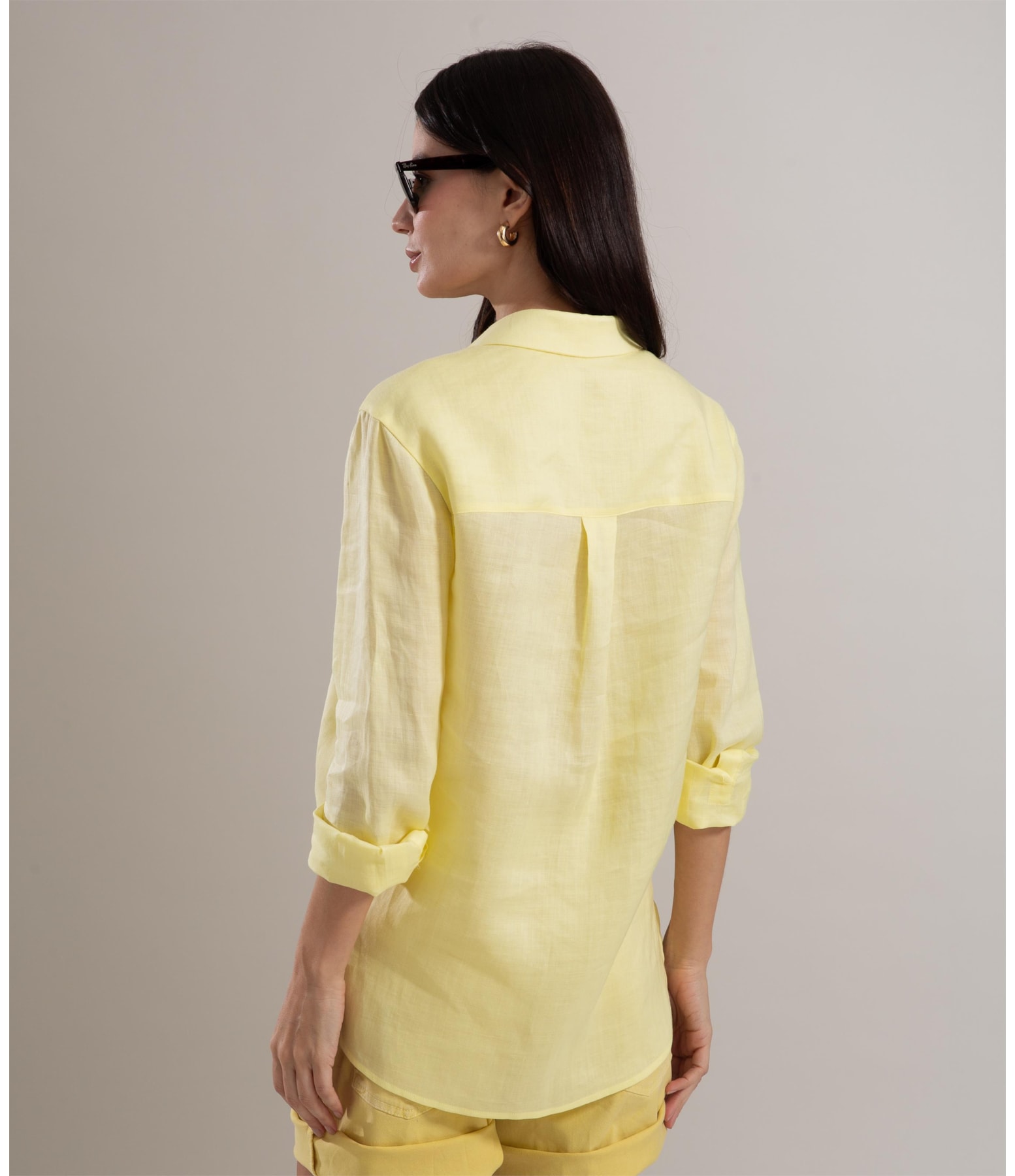 Camisa Nina Rami Amarelo