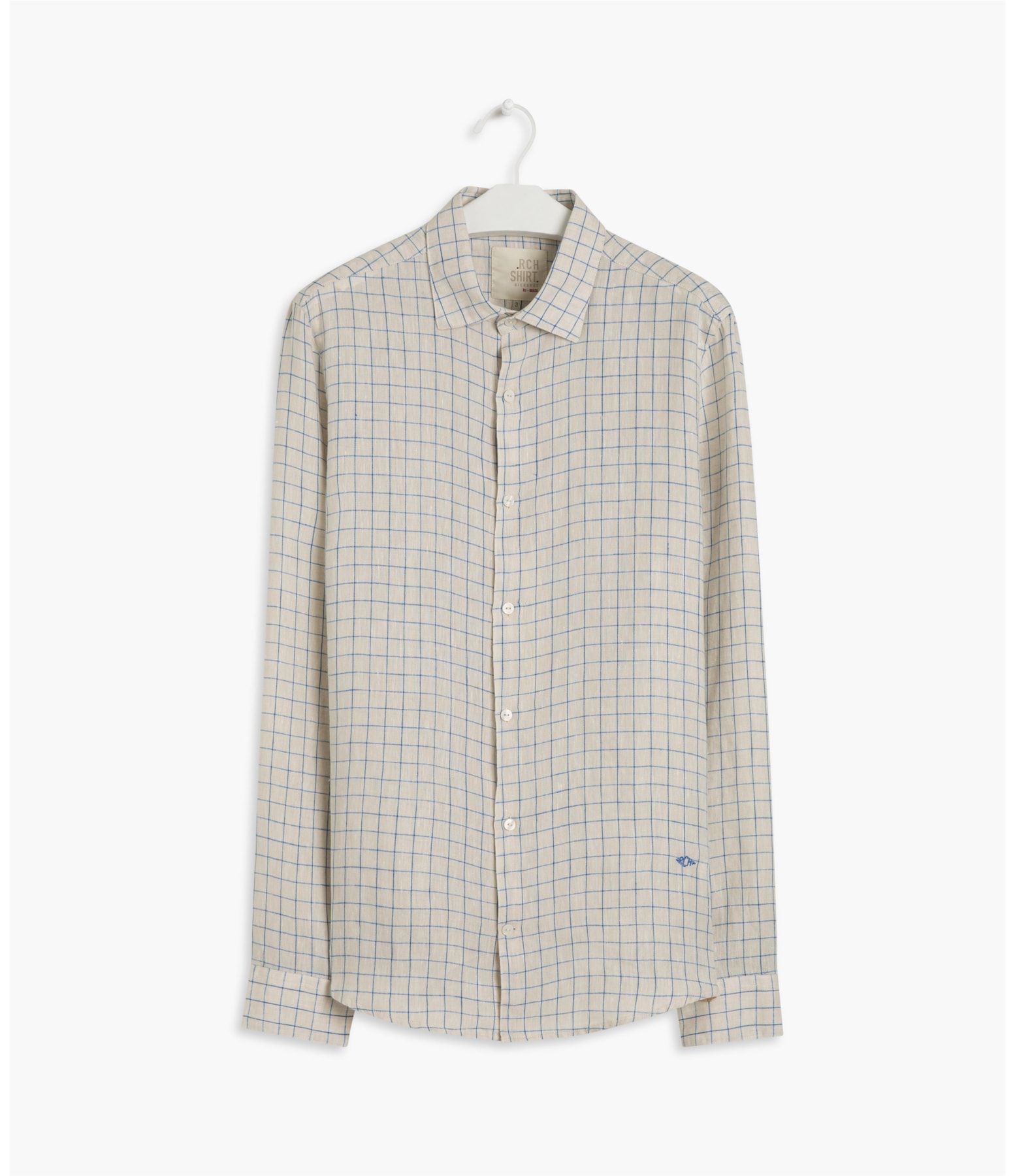 Camisa Noah Xadrez Ml Caqui