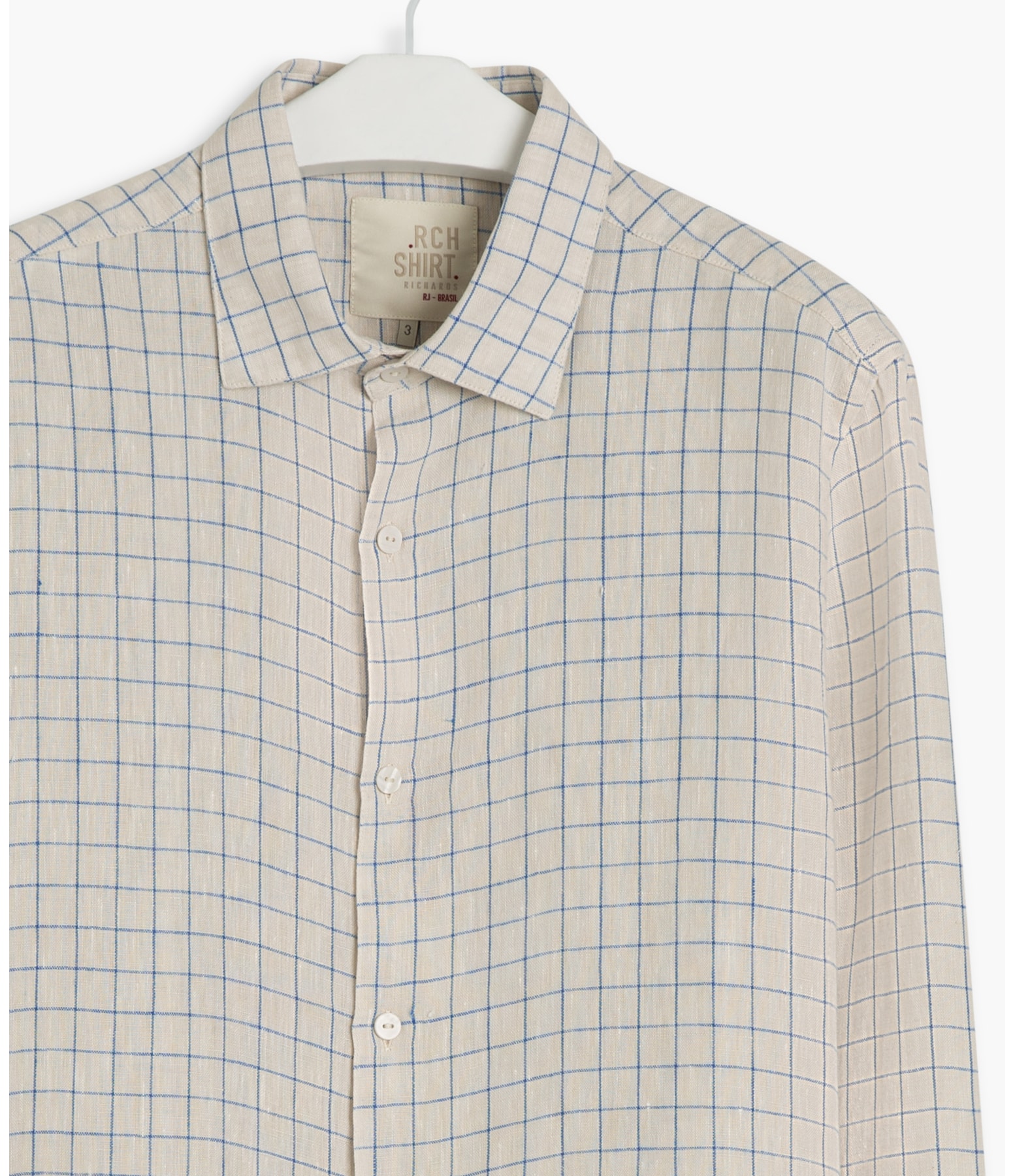 Camisa Noah Xadrez Ml Caqui