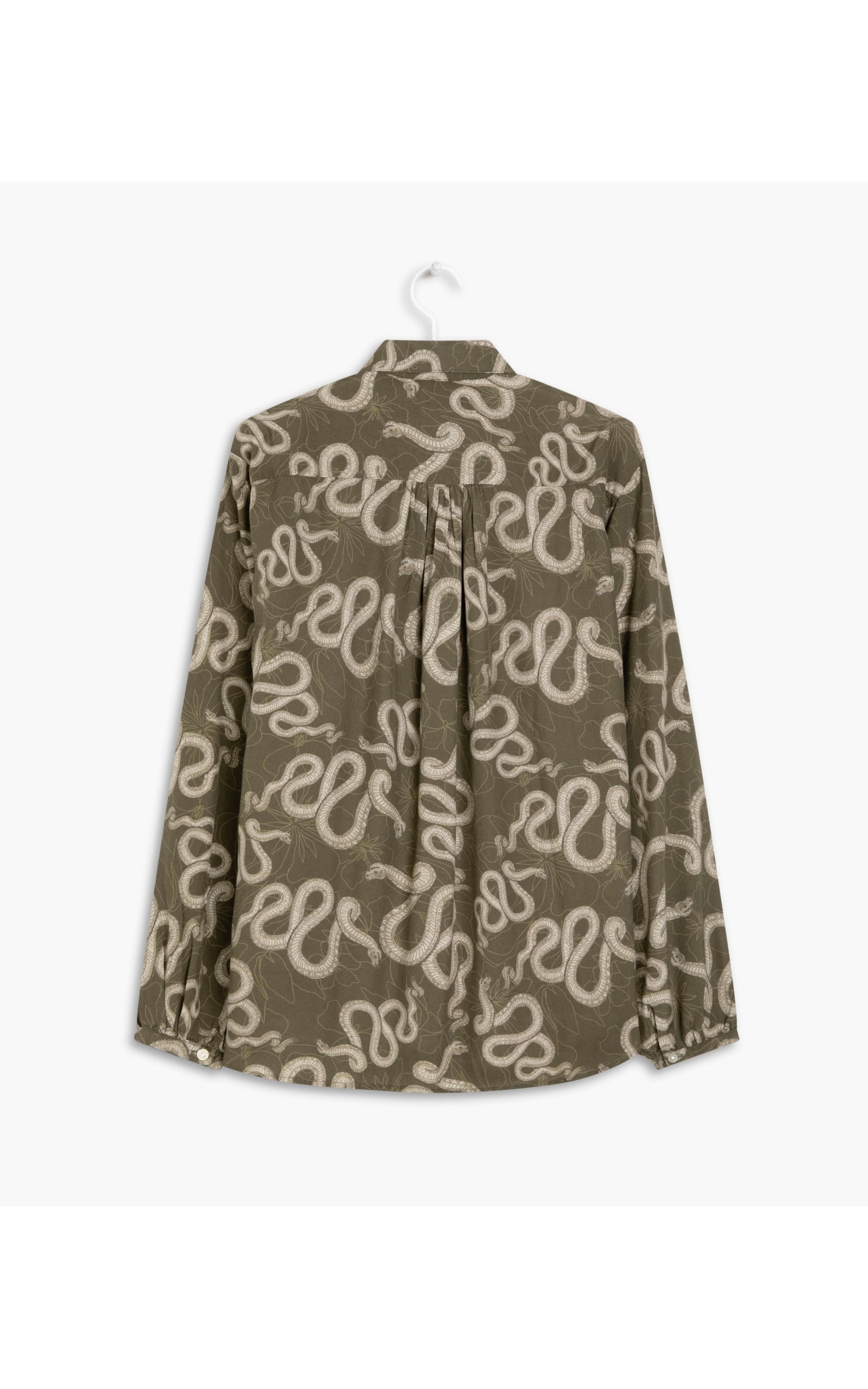 Camisa Noi Cobra Viscose Verde Army