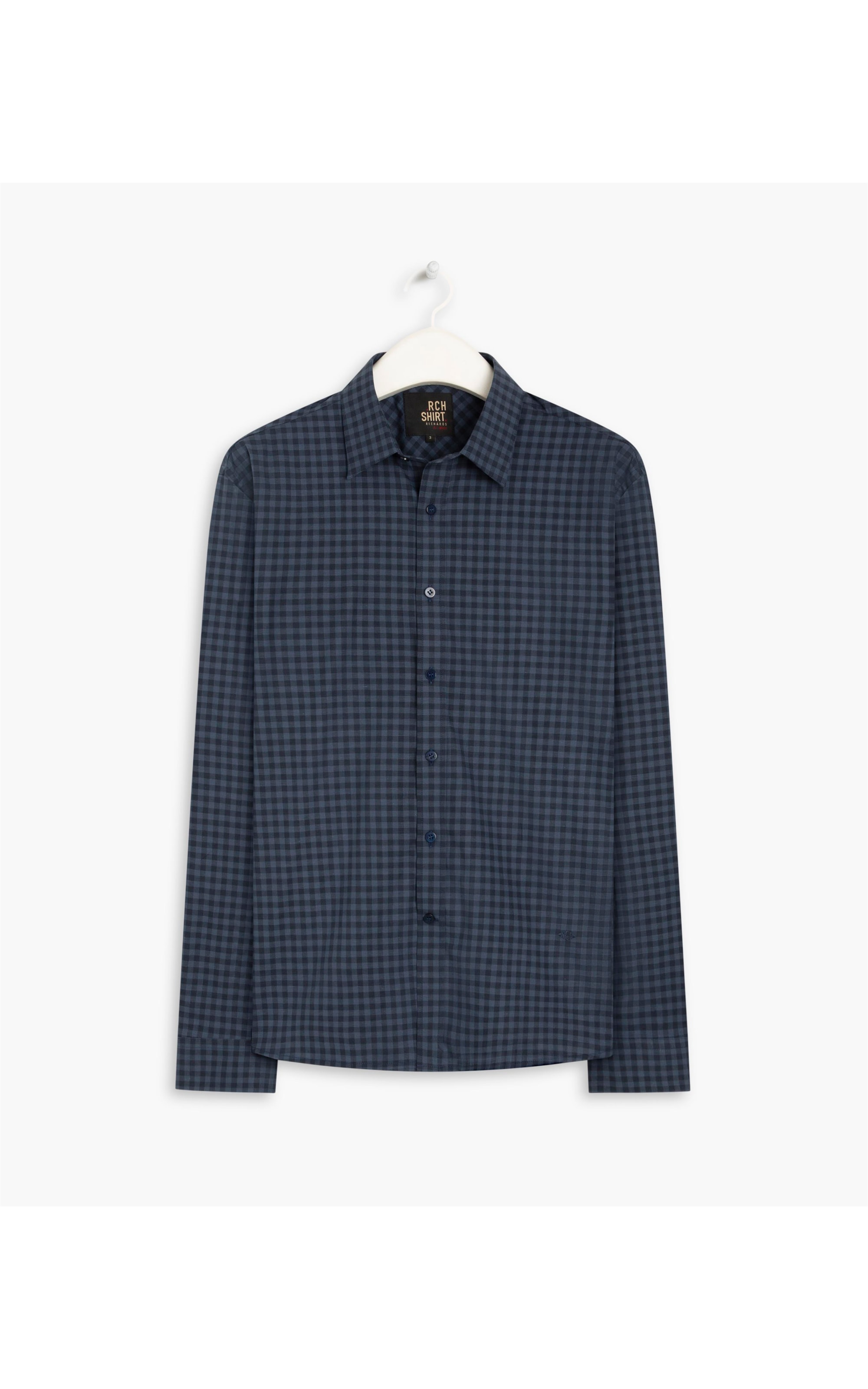  Camisa North Plaid Dark Navy