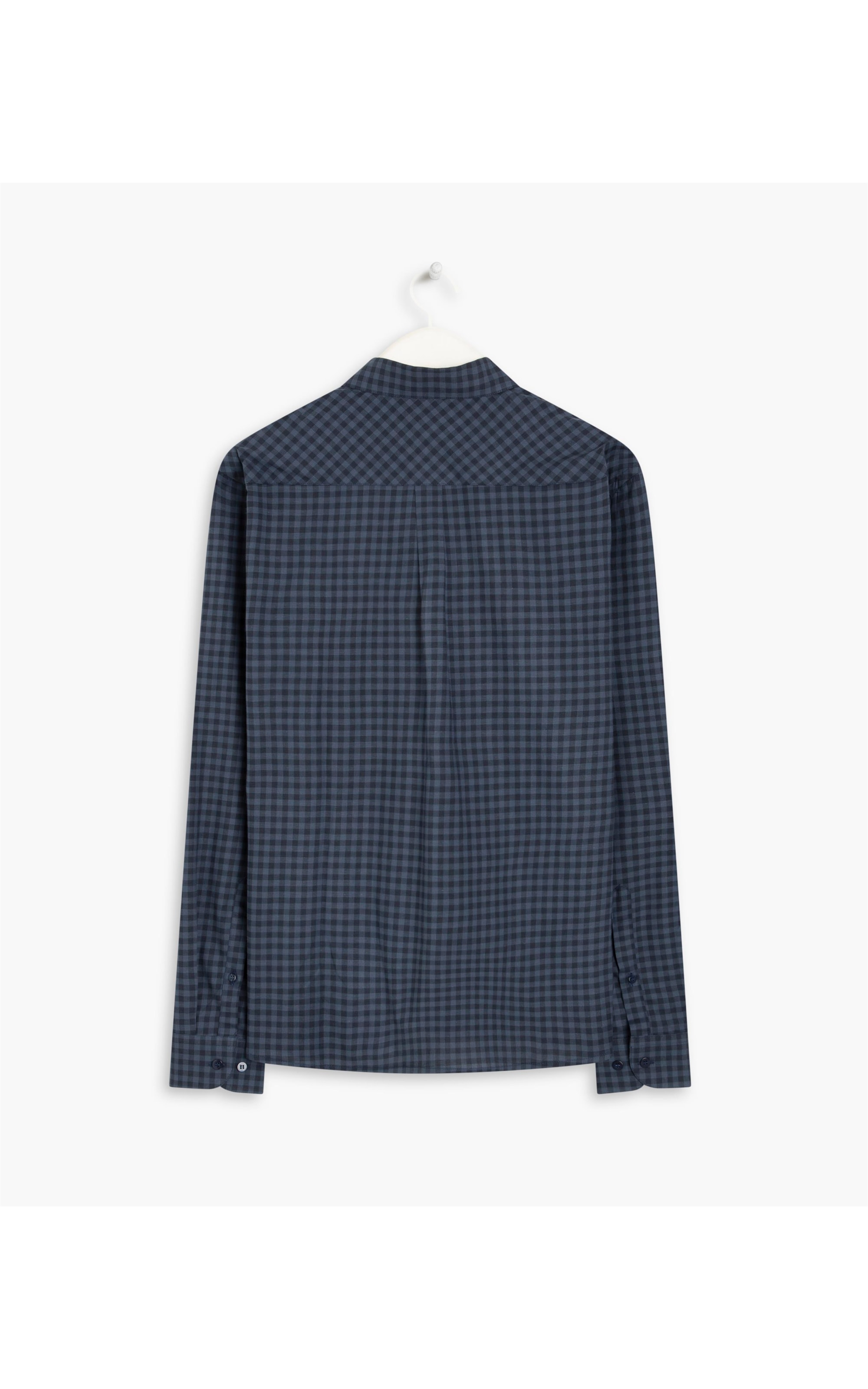  Camisa North Plaid Dark Navy