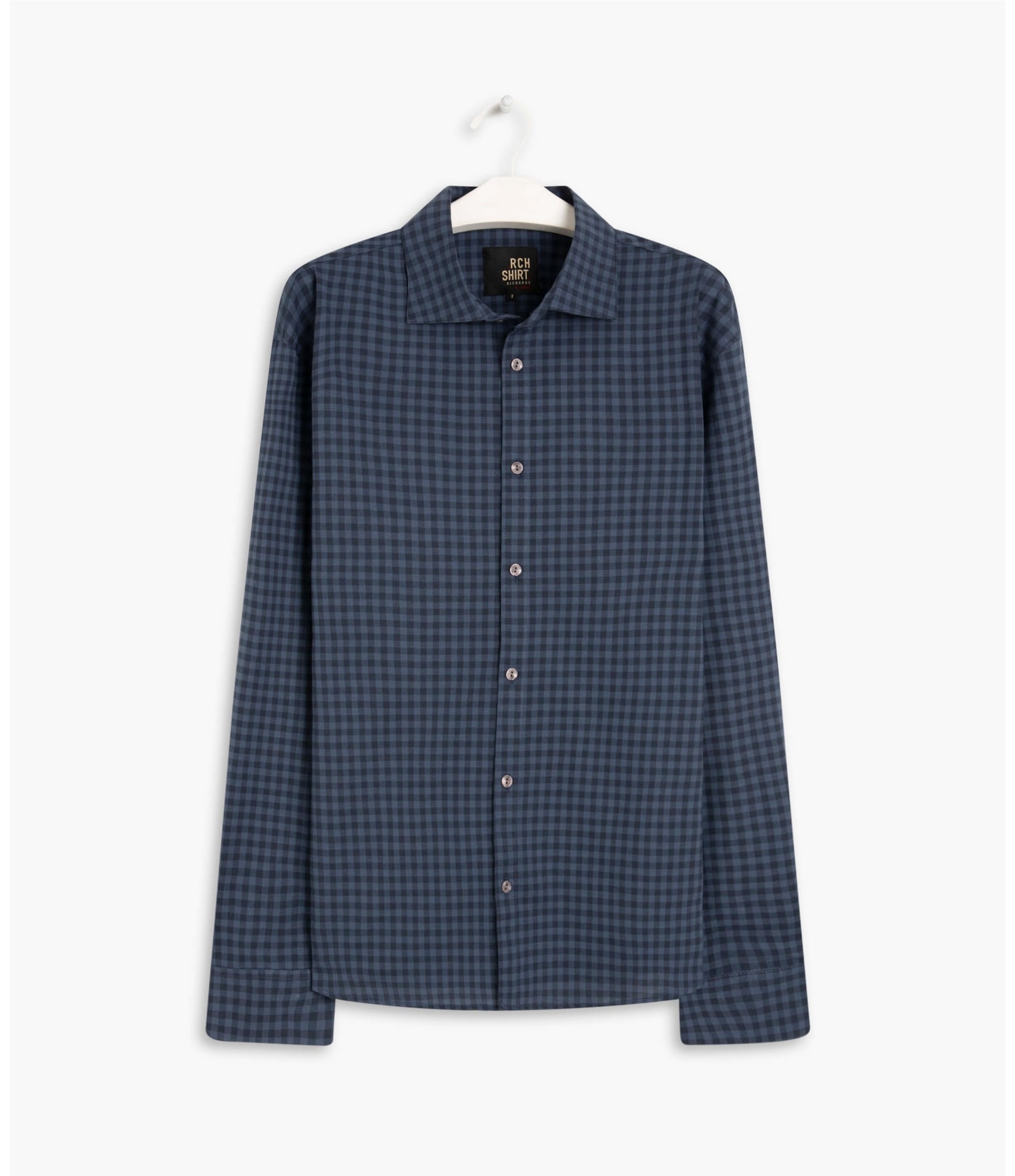 Camisa North Plaid Dark Navy