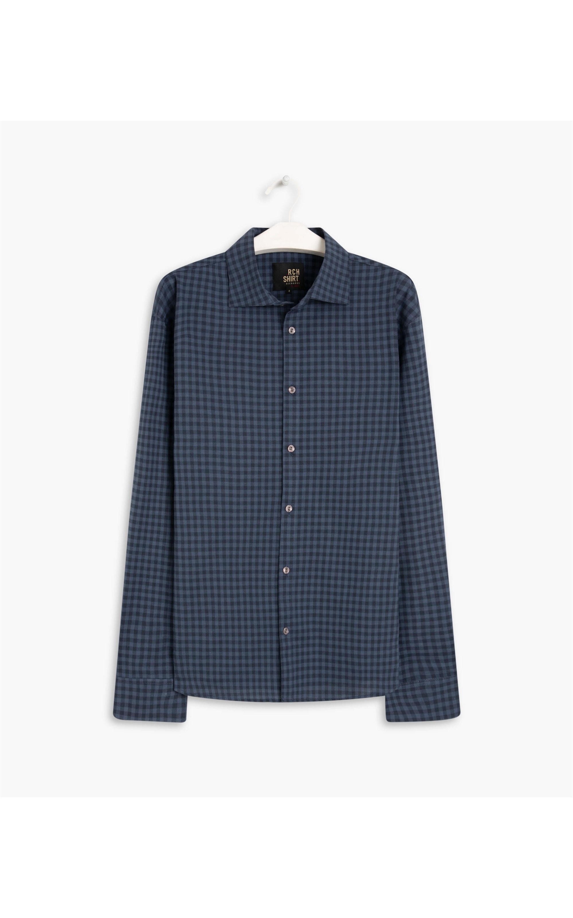 Camisa North Plaid Dark Navy