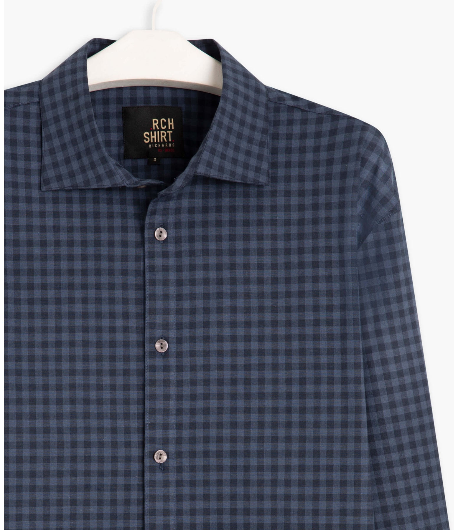Camisa North Plaid Dark Navy