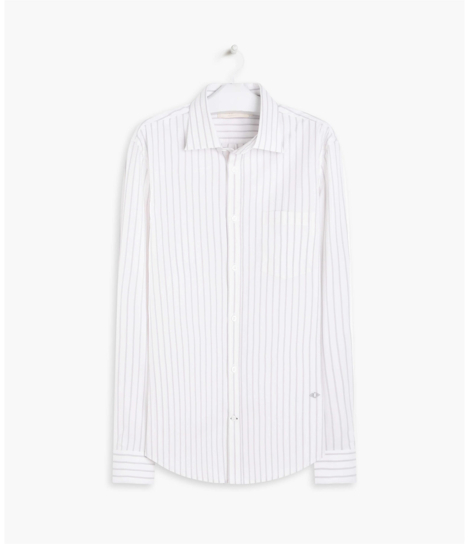 Camisa Ny Listrada Ml Cinza Claro