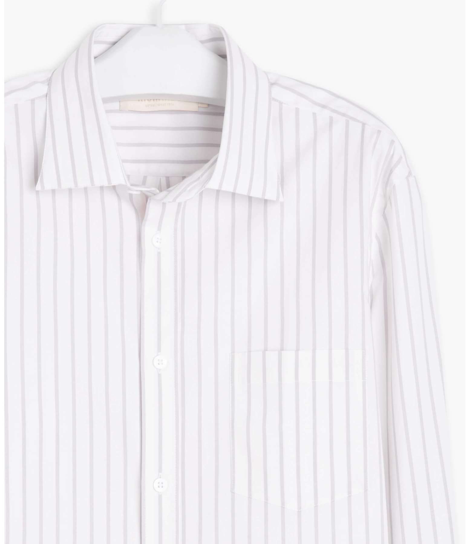 Camisa Ny Listrada Ml Cinza Claro