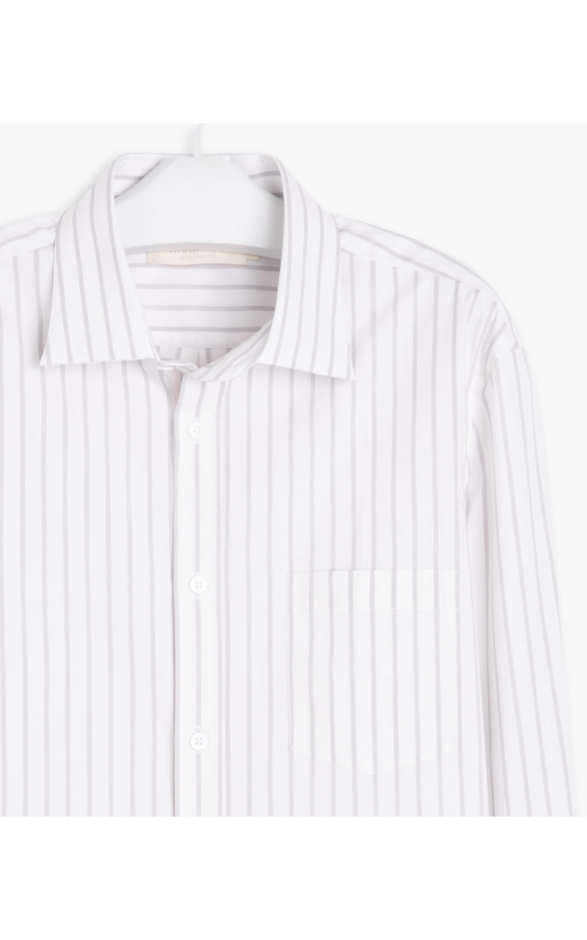 Camisa Ny Listrada Ml Cinza Claro