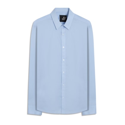 Camisa Nylon Spandex Azul Claro