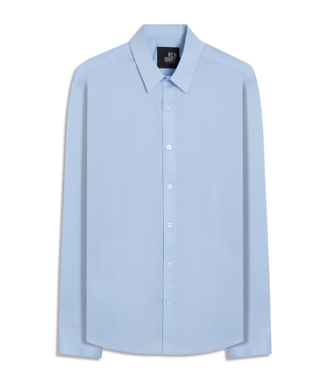 Camisa Nylon Spandex Azul Claro