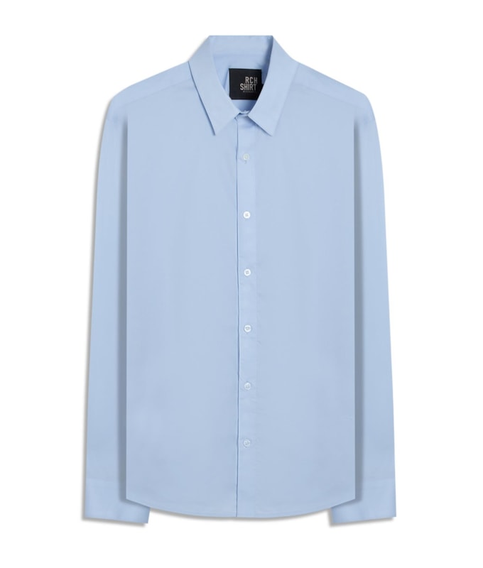 Camisa Nylon Spandex Azul Claro