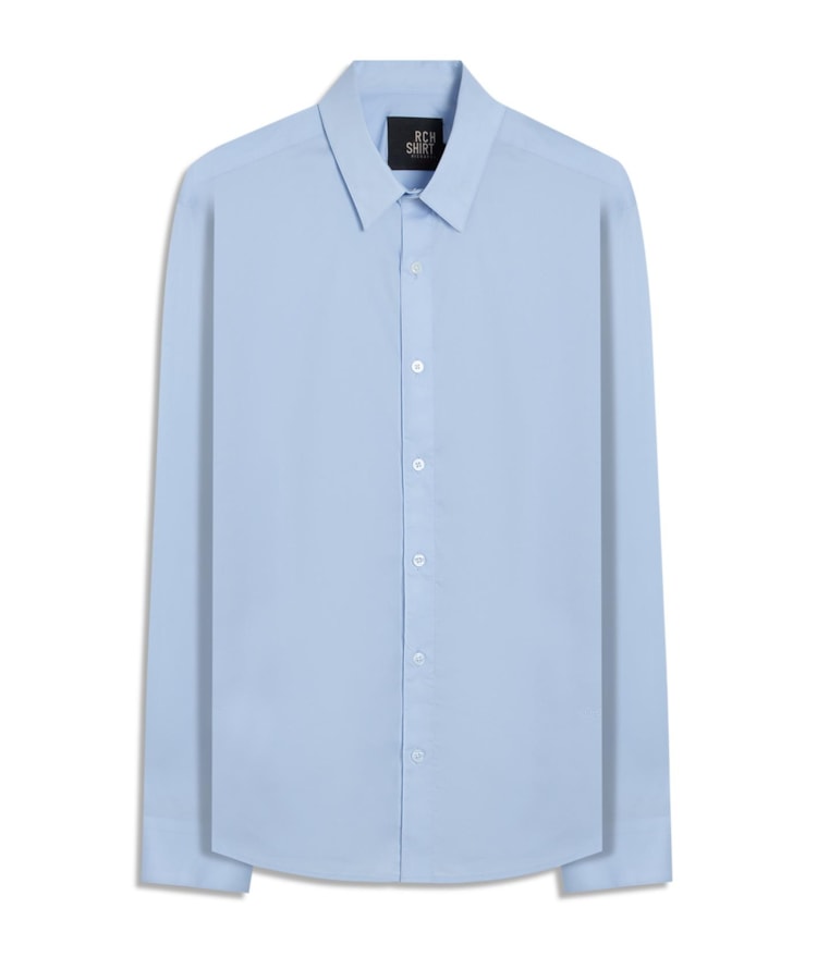 Camisa Nylon Spandex Azul Claro