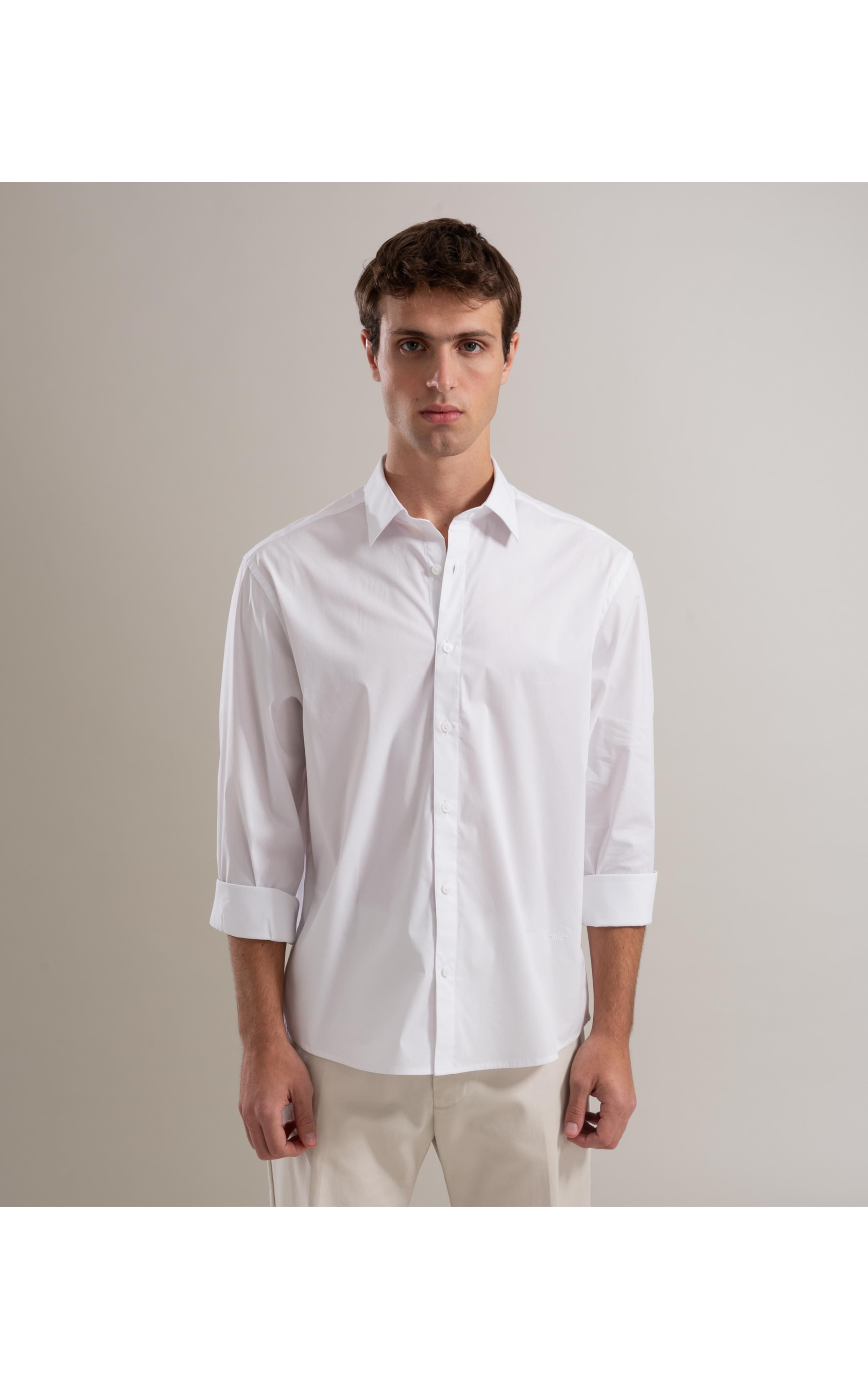 Camisa Nylon Spandex Branco