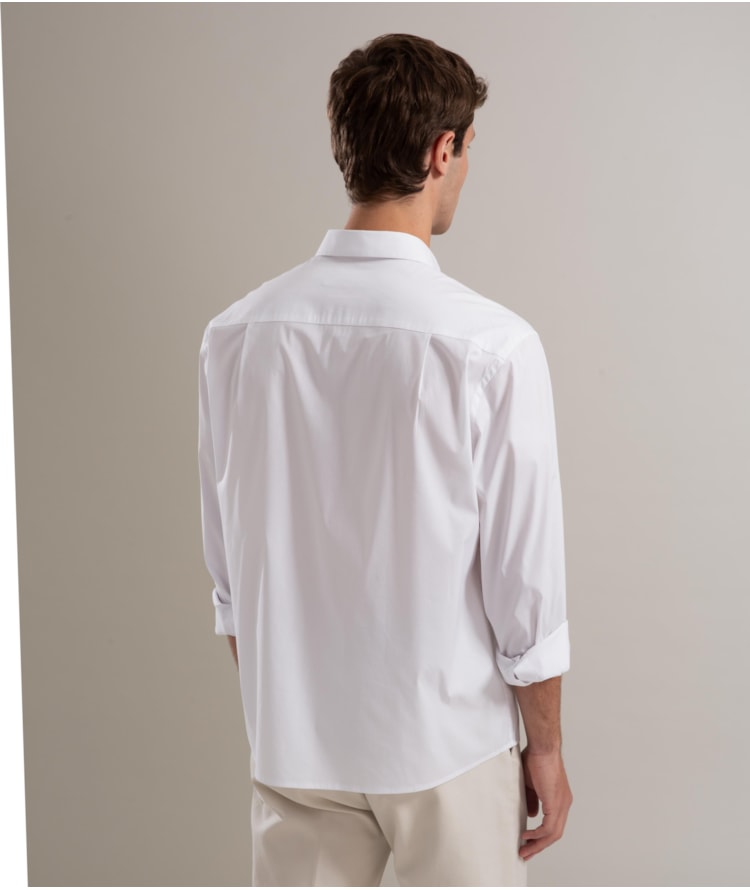 Camisa Nylon Spandex Branco