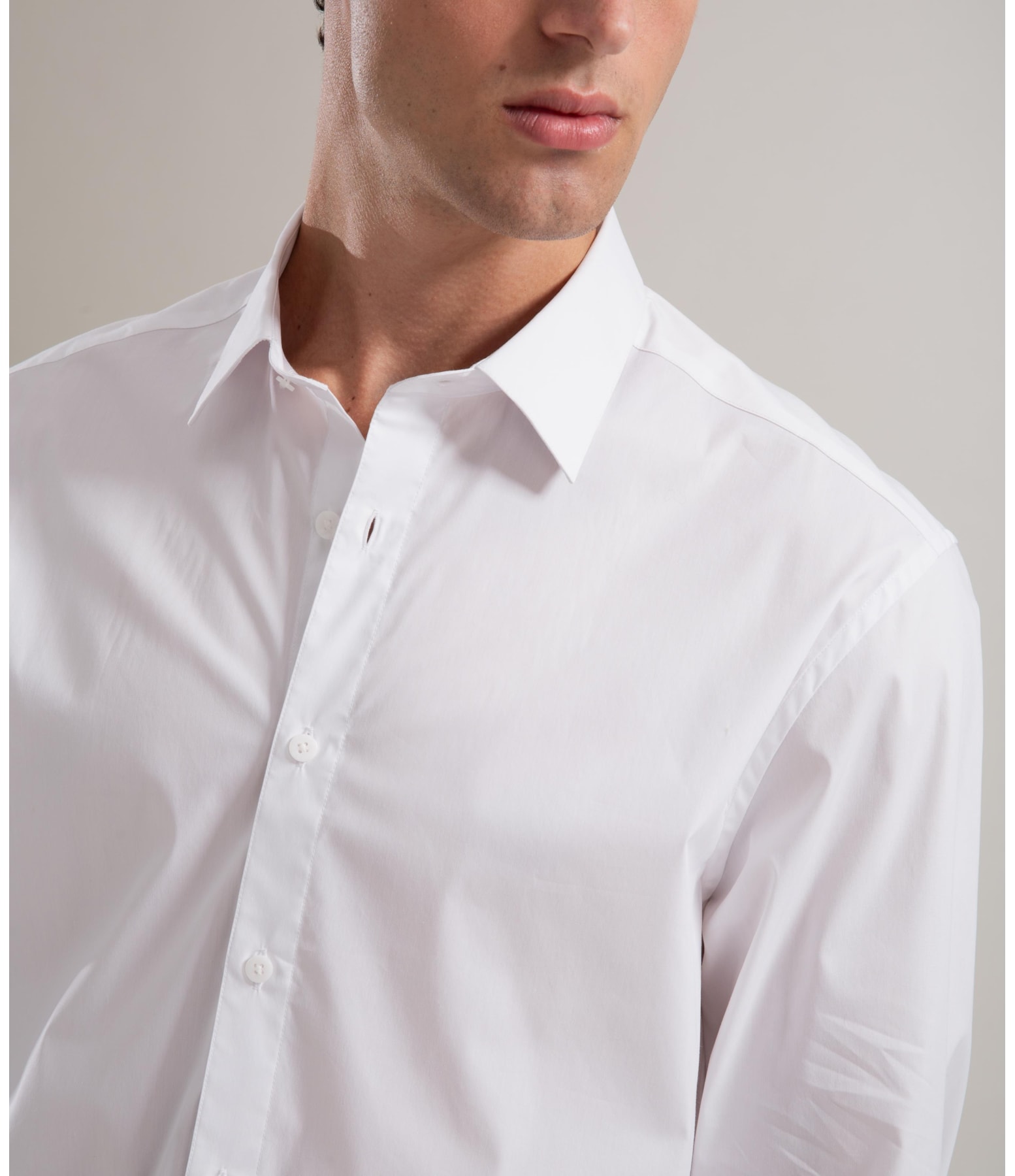 Camisa Nylon Spandex Branco