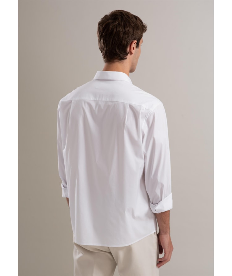 Camisa Nylon Spandex Branco